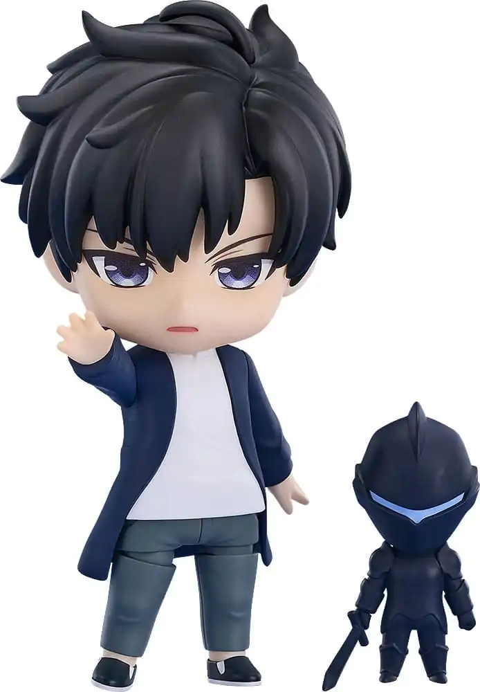 Solo Leveling Nendoroid Păpușă Figurina de Acțiune Sung Jinwoo 10 cm poza produsului