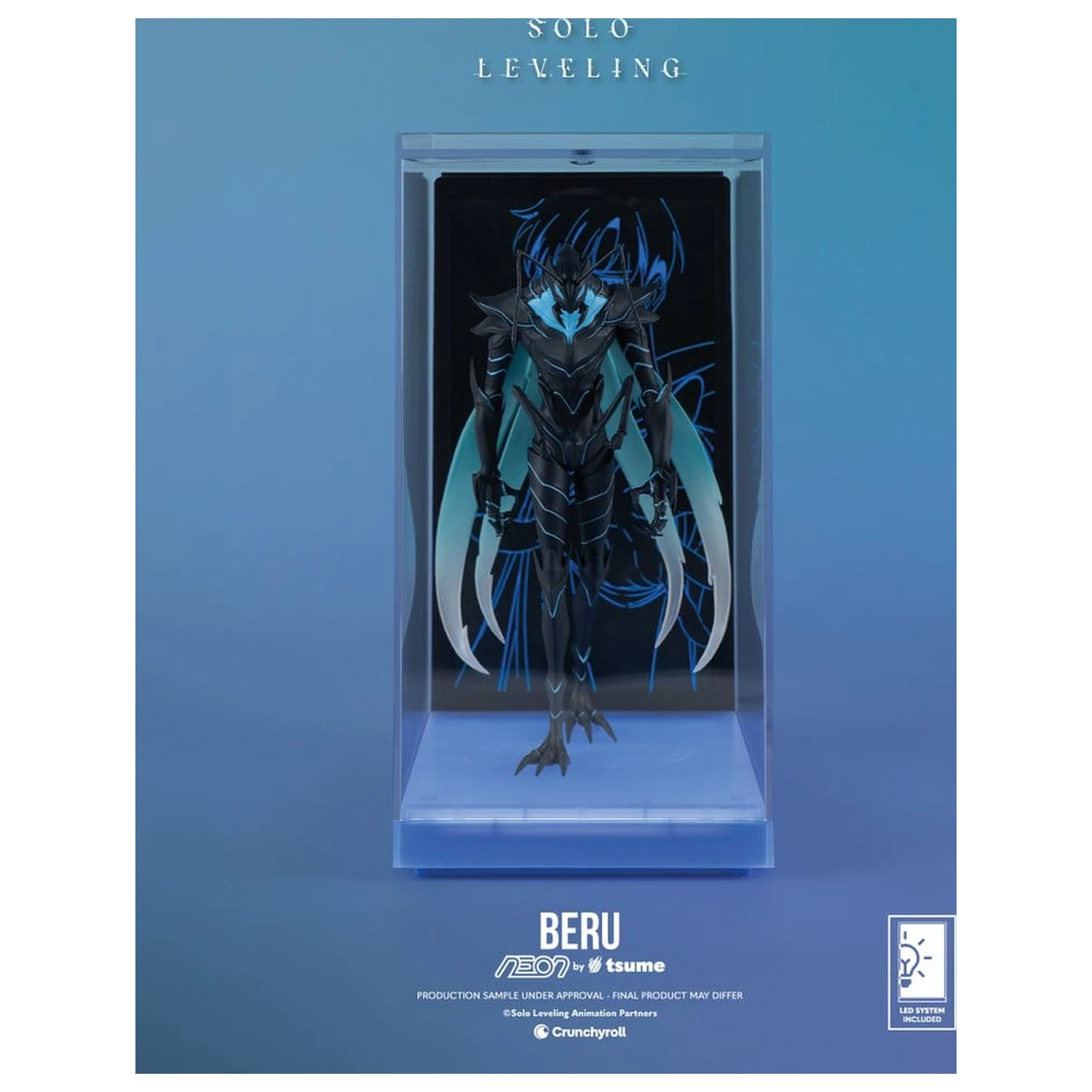 Figura Neon Solo Leveling 1/9 Beru 20 cm poza produsului