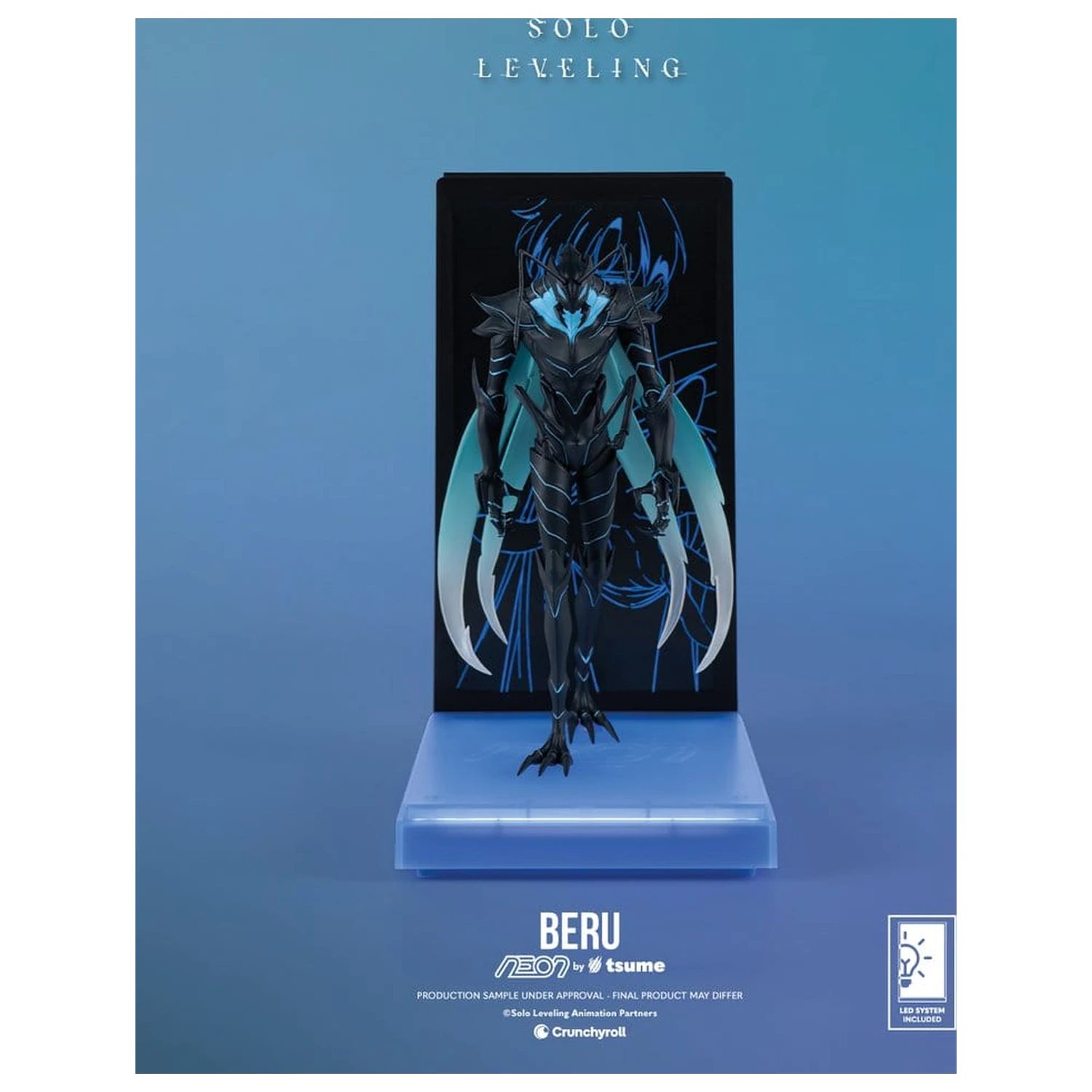 Figura Neon Solo Leveling 1/9 Beru 20 cm poza produsului