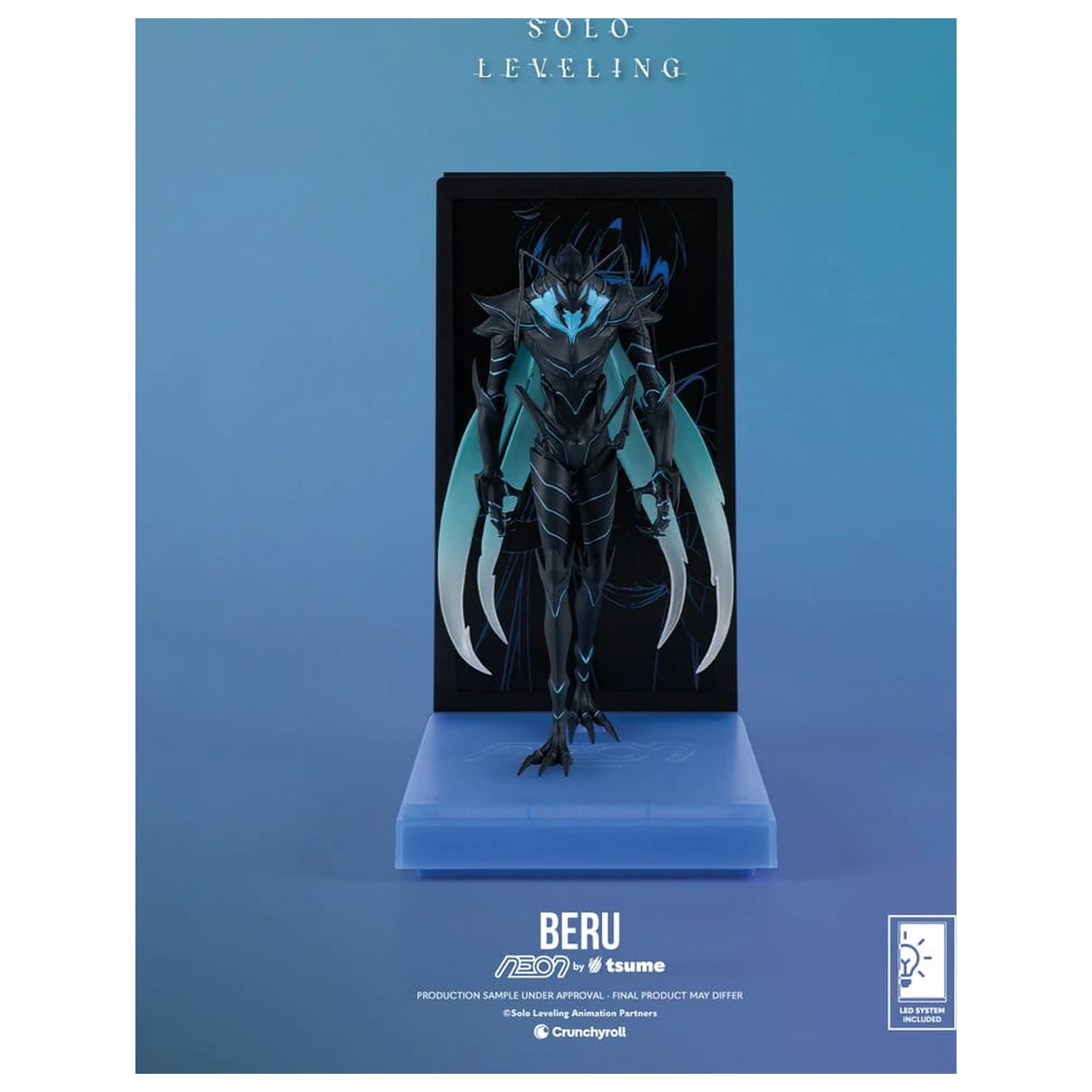 Figura Neon Solo Leveling 1/9 Beru 20 cm poza produsului