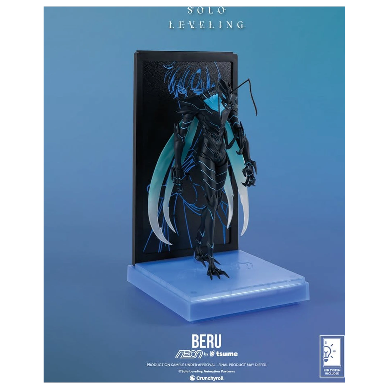 Figura Neon Solo Leveling 1/9 Beru 20 cm poza produsului