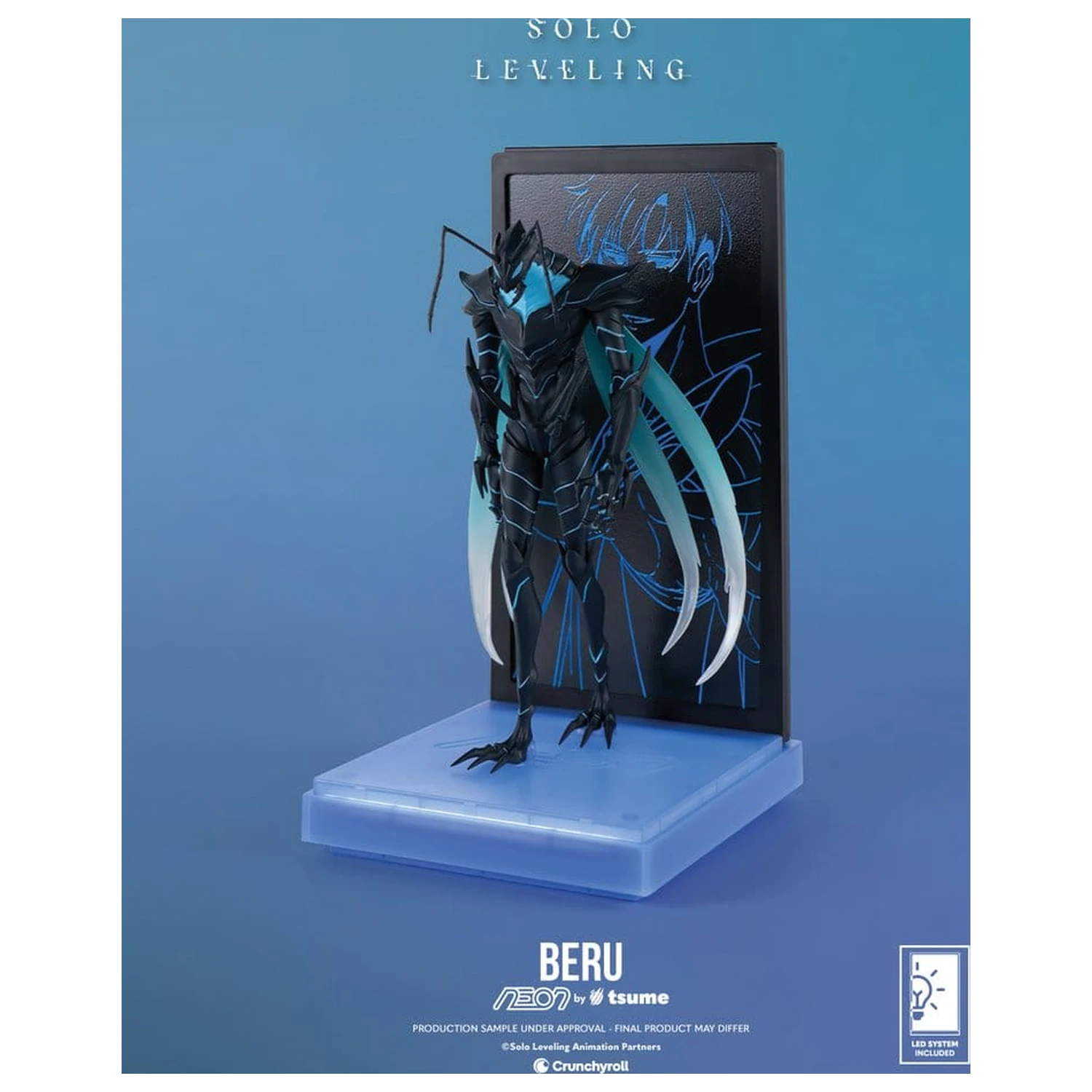 Figura Neon Solo Leveling 1/9 Beru 20 cm poza produsului