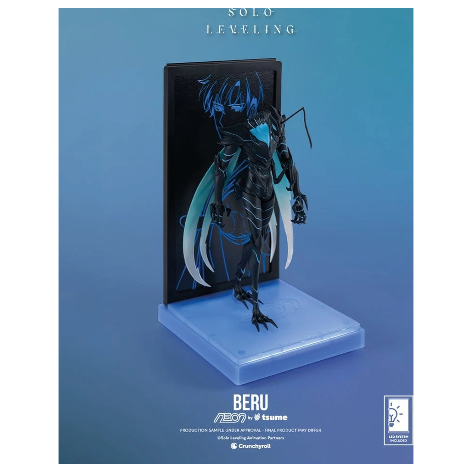 Figura Neon Solo Leveling 1/9 Beru 20 cm poza produsului