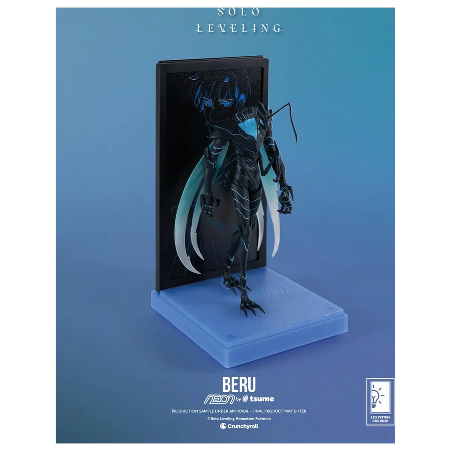 Figura Neon Solo Leveling 1/9 Beru 20 cm poza produsului