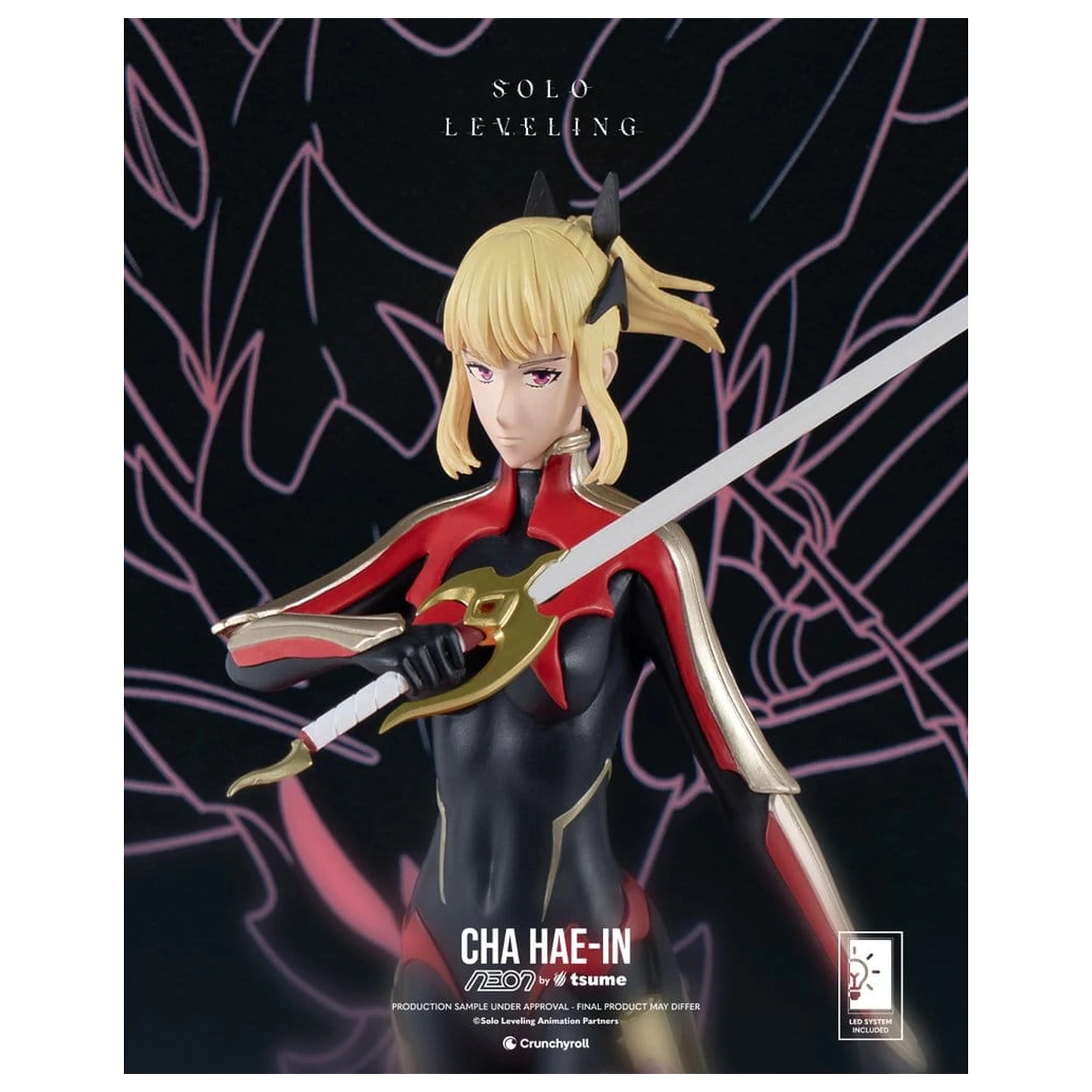 Figura neon Solo Leveling 1/9 Cha Hae-In 20 cm poza produsului