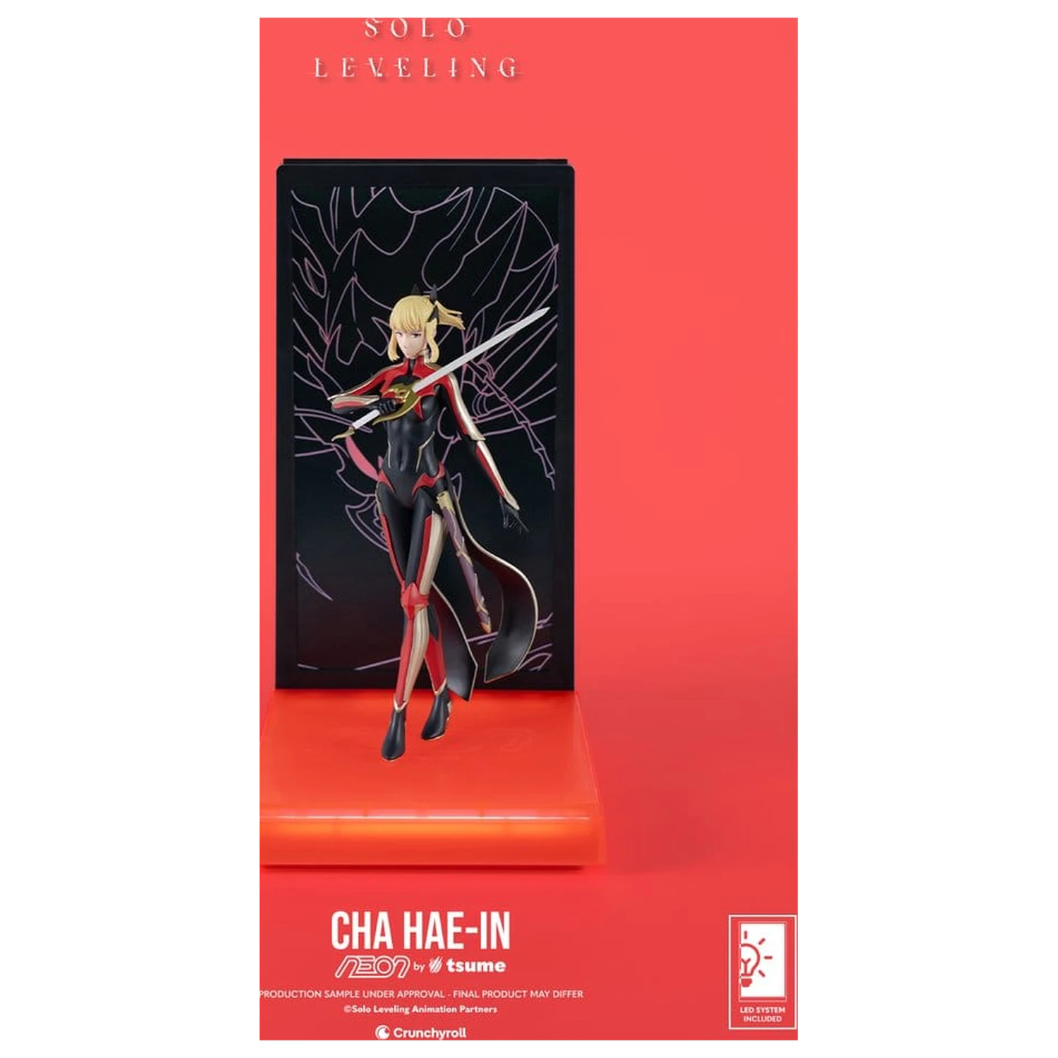 Figura neon Solo Leveling 1/9 Cha Hae-In 20 cm poza produsului