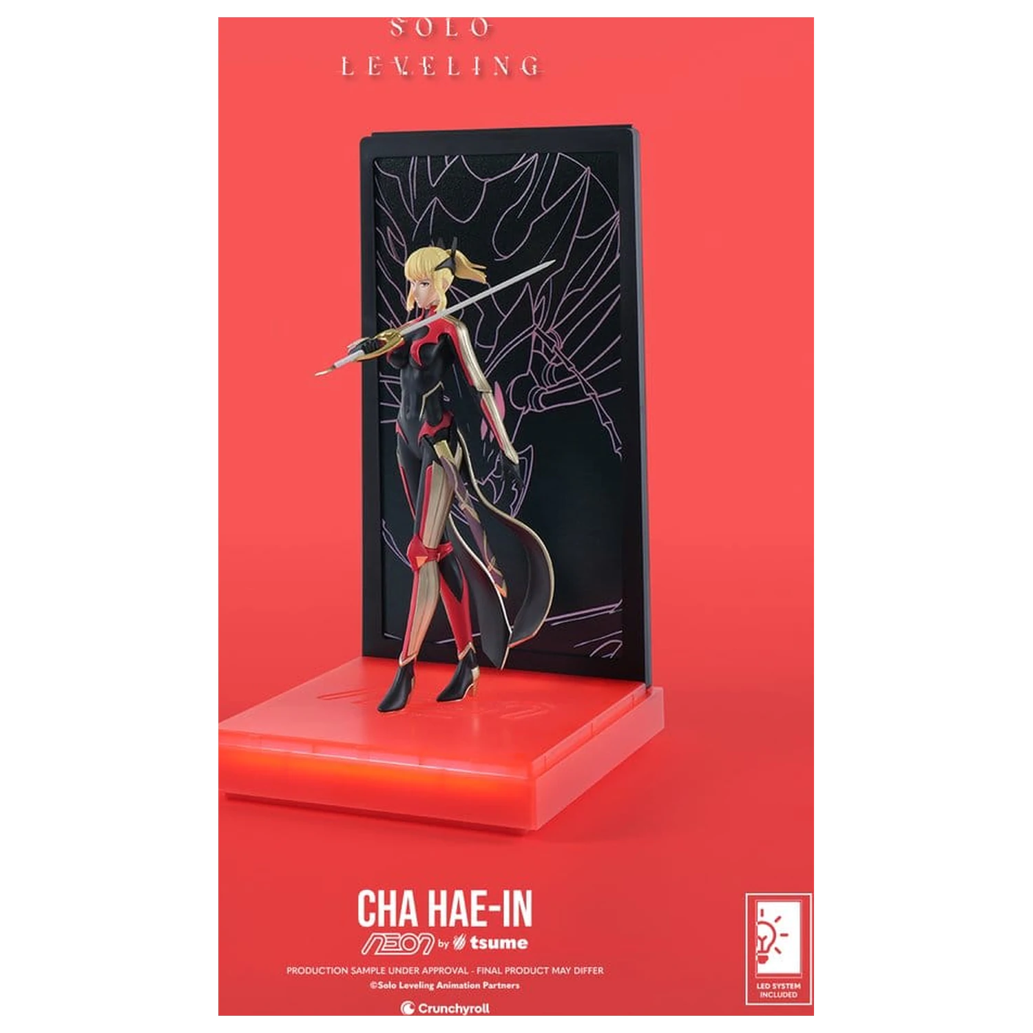 Figura neon Solo Leveling 1/9 Cha Hae-In 20 cm poza produsului