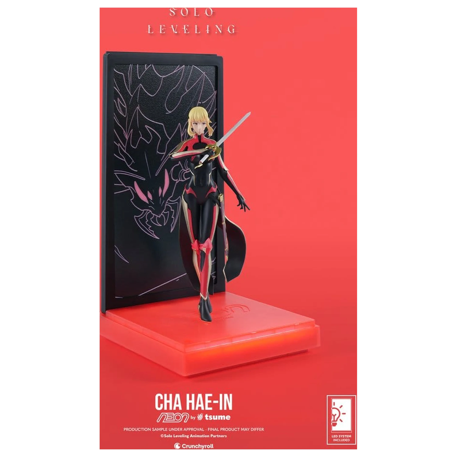 Figura neon Solo Leveling 1/9 Cha Hae-In 20 cm poza produsului