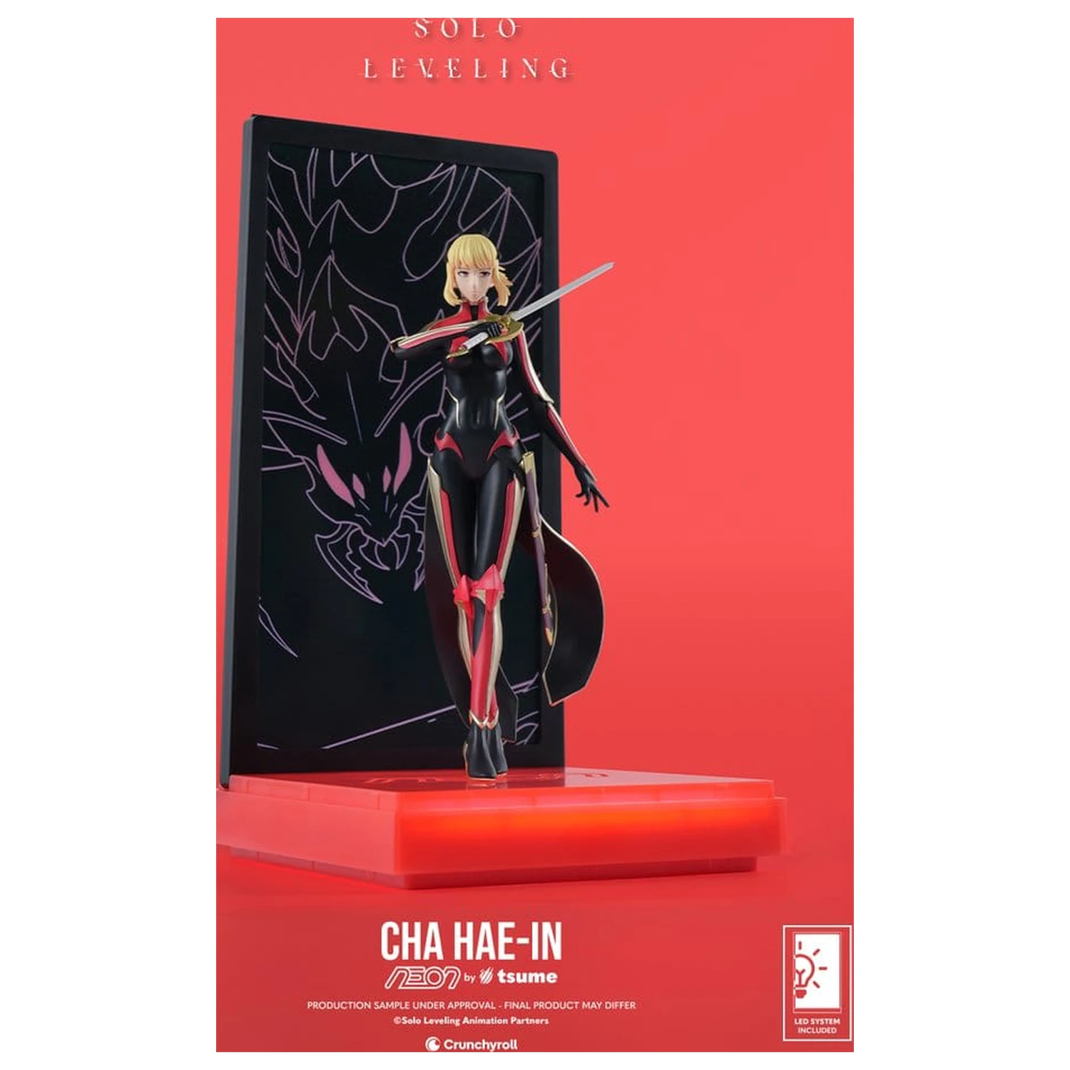 Figura neon Solo Leveling 1/9 Cha Hae-In 20 cm poza produsului