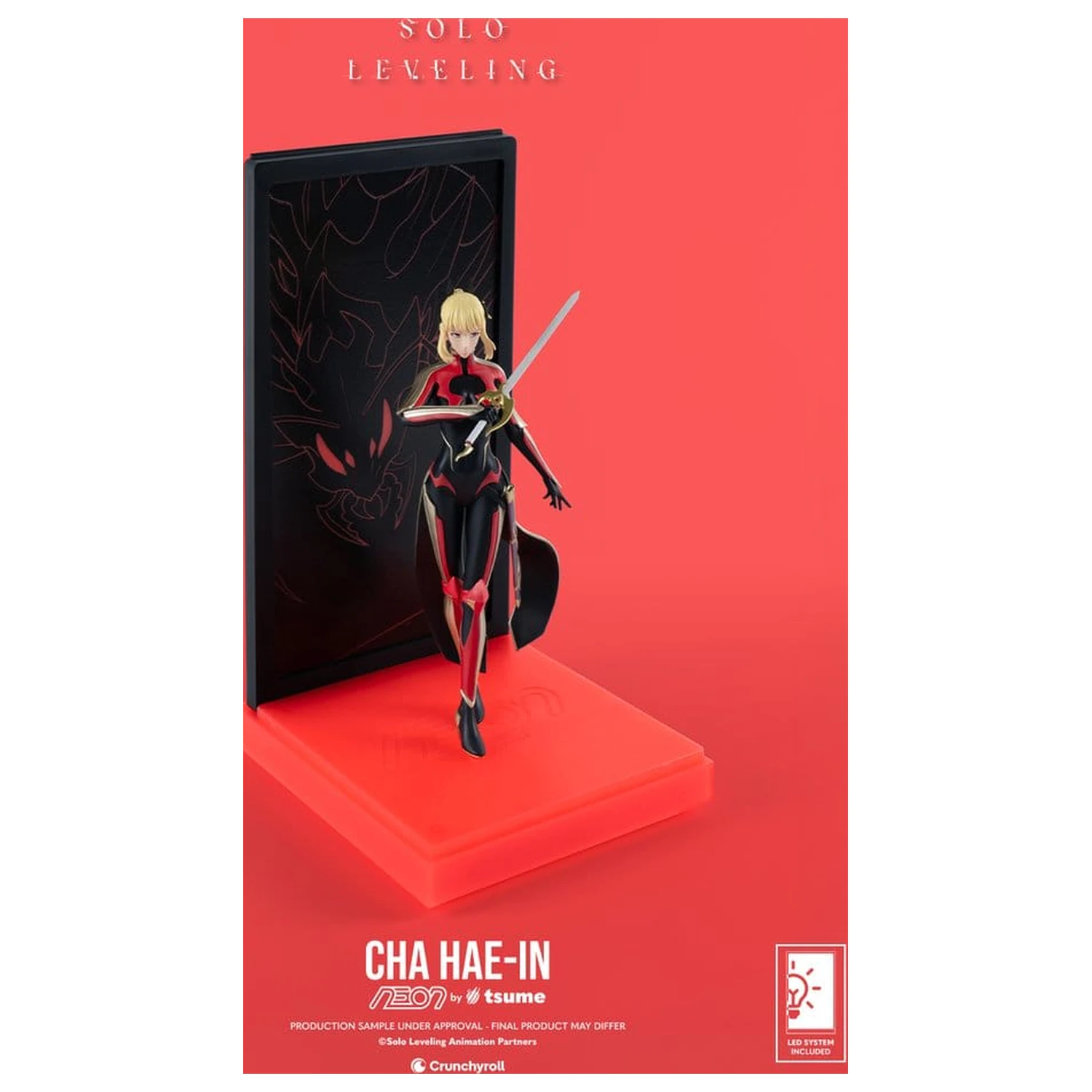 Figura neon Solo Leveling 1/9 Cha Hae-In 20 cm poza produsului