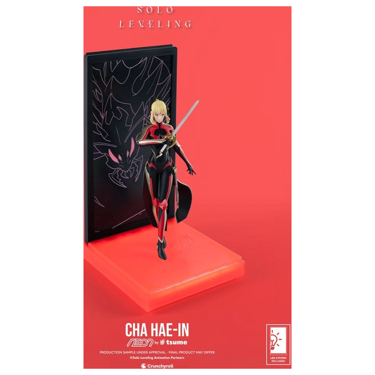 Figura neon Solo Leveling 1/9 Cha Hae-In 20 cm poza produsului