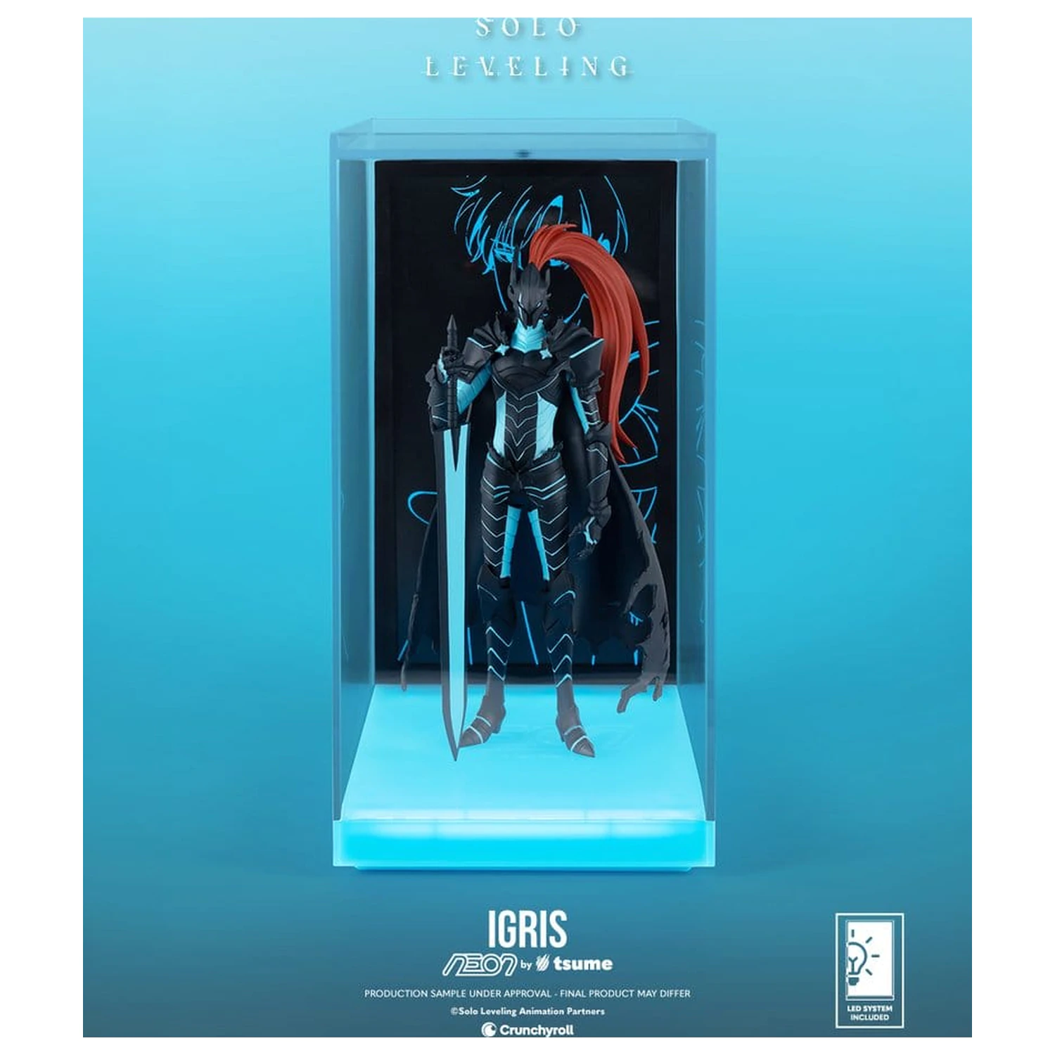 Figurina Neon Solo Leveling 1/9 Igris 20 cm poza produsului