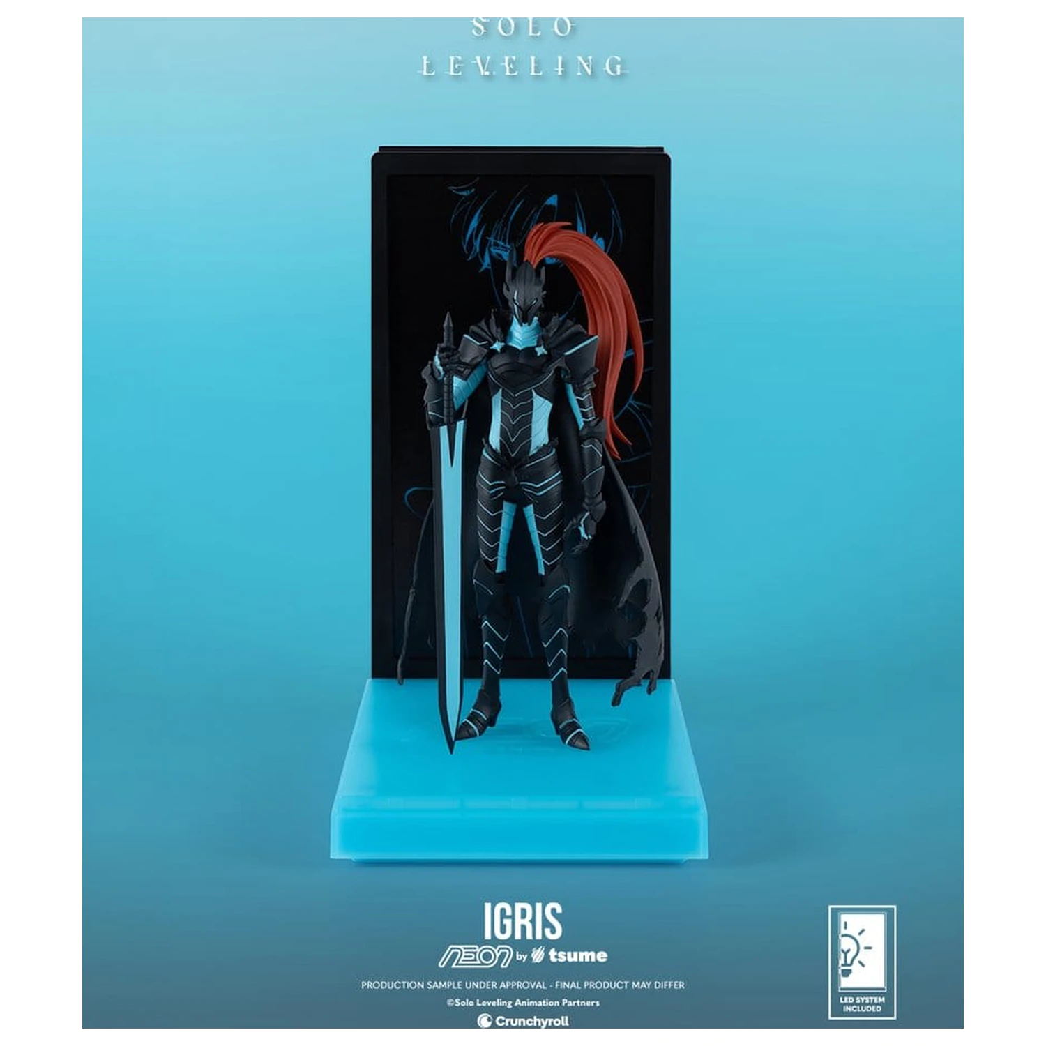 Figurina Neon Solo Leveling 1/9 Igris 20 cm poza produsului