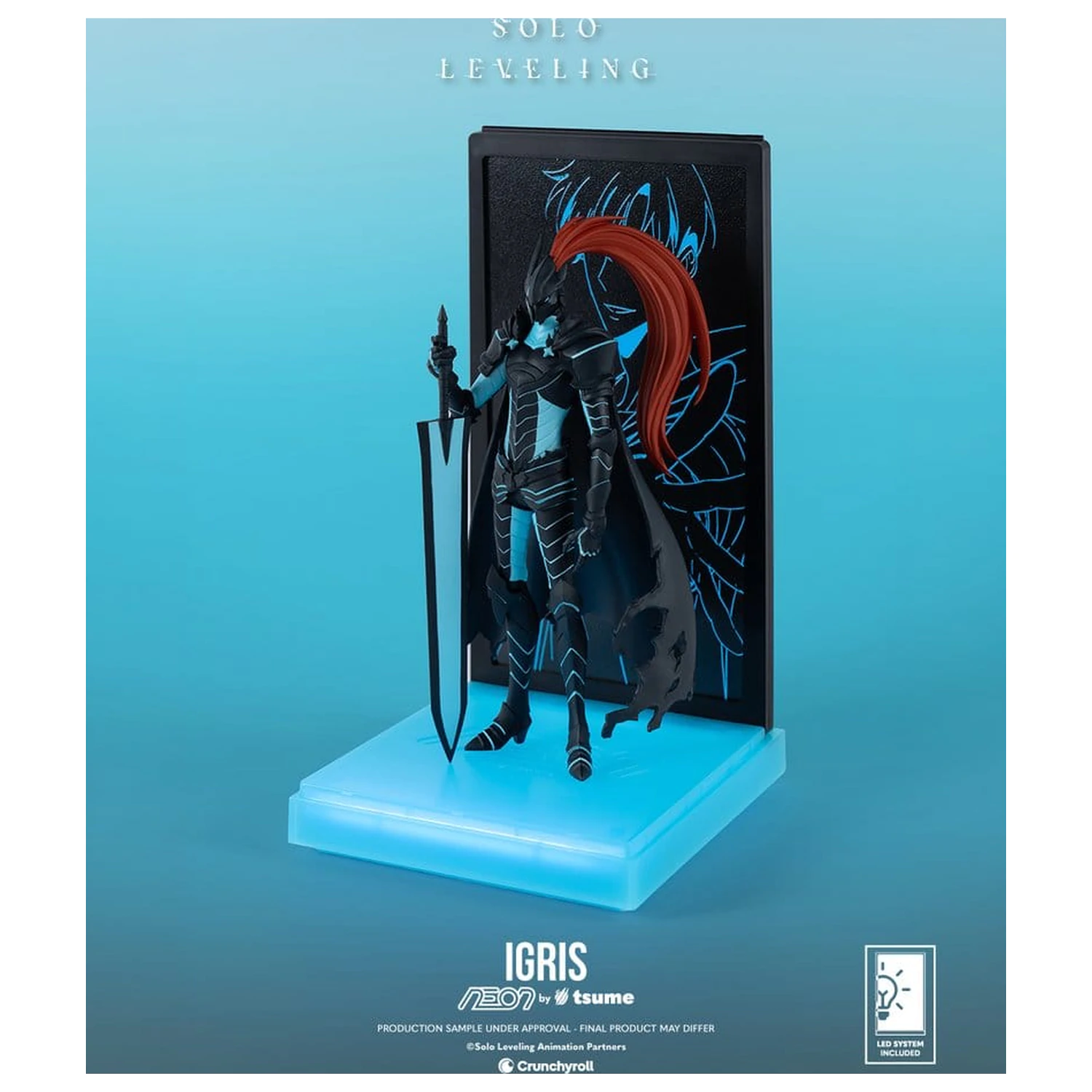 Figurina Neon Solo Leveling 1/9 Igris 20 cm poza produsului
