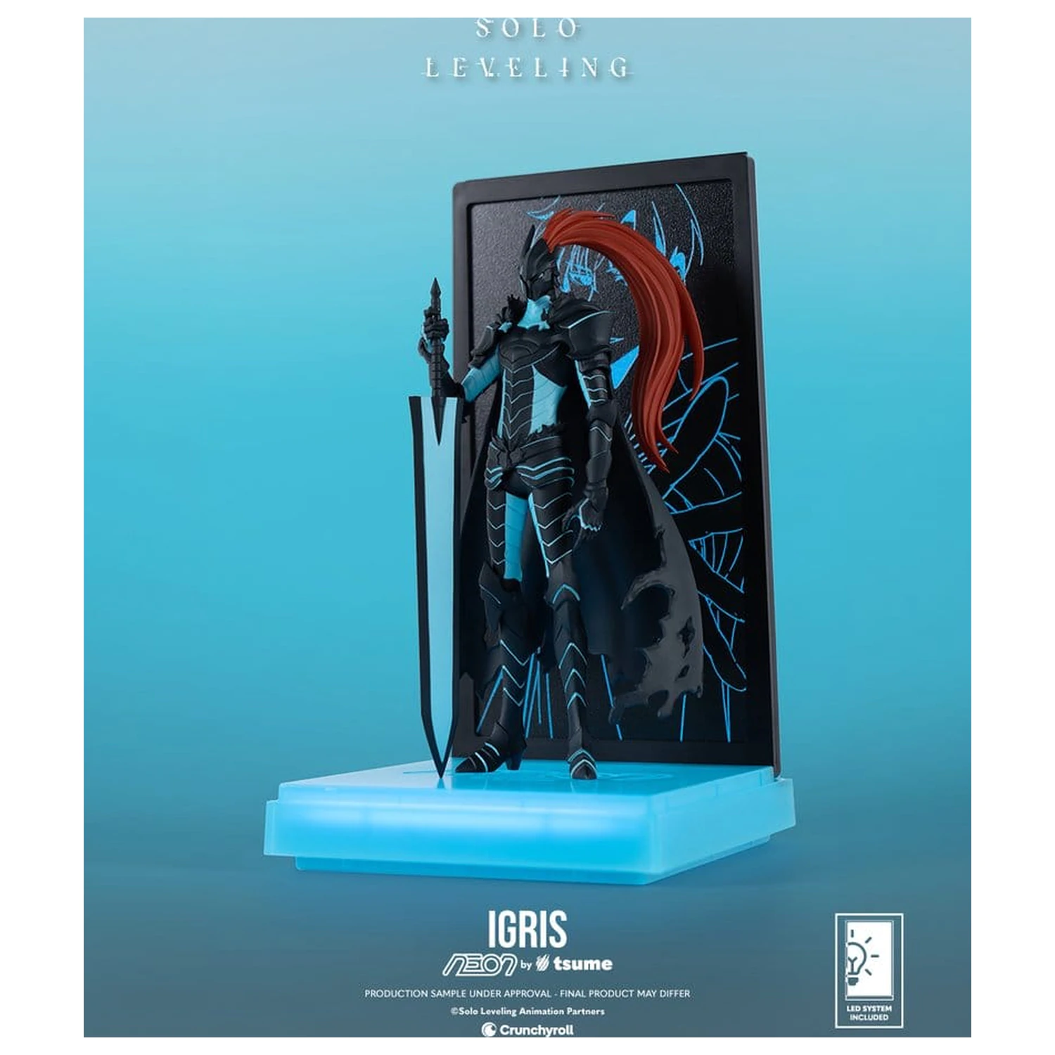 Figurina Neon Solo Leveling 1/9 Igris 20 cm poza produsului