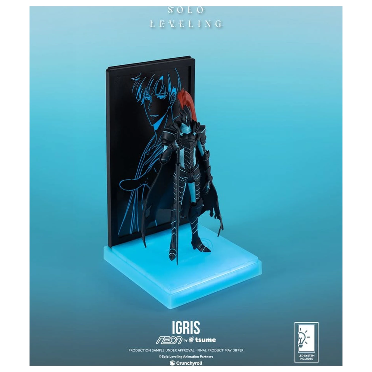 Figurina Neon Solo Leveling 1/9 Igris 20 cm poza produsului