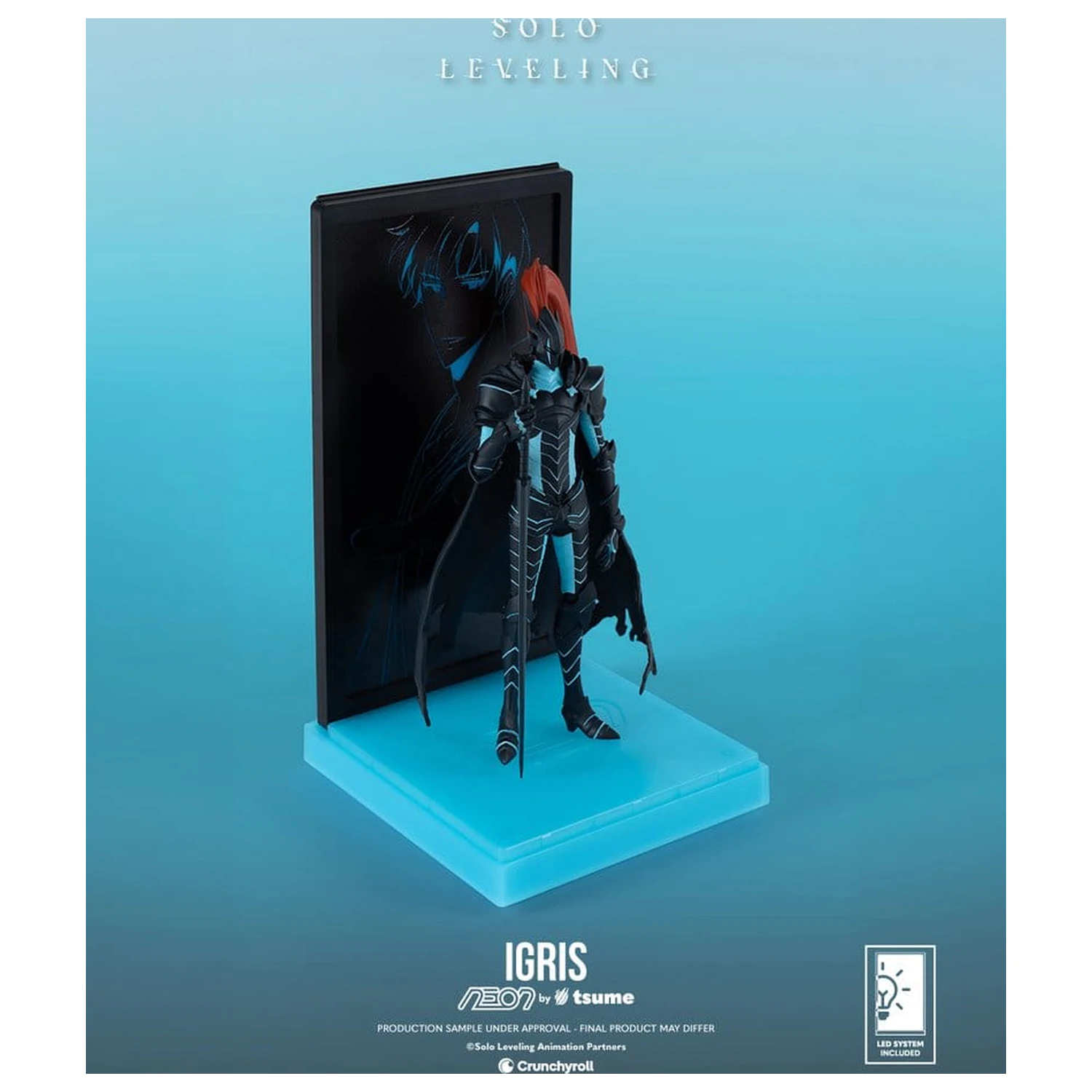 Figurina Neon Solo Leveling 1/9 Igris 20 cm poza produsului