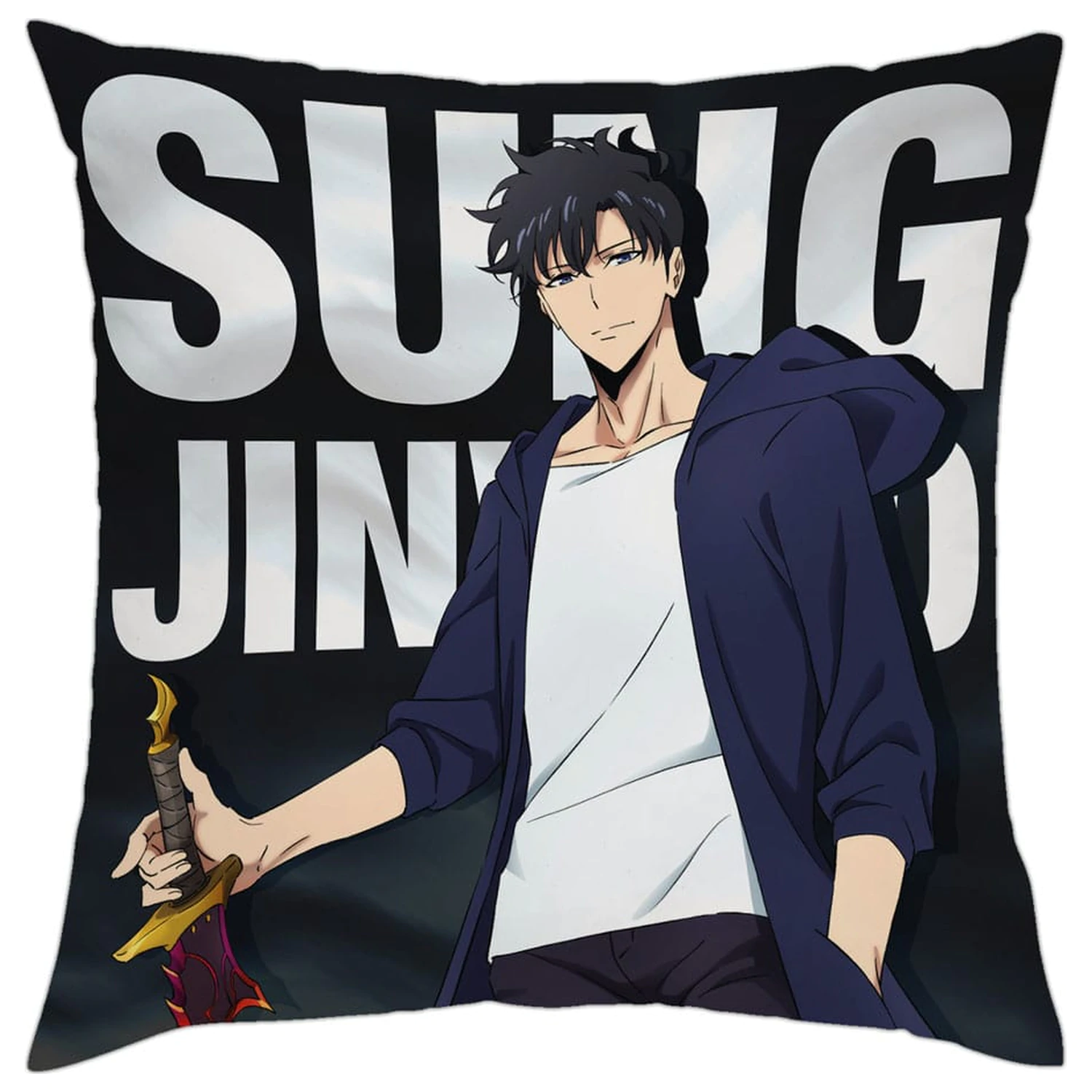 Perna Solo Leveling Sung Jin-Woo 40 x 40 cm poza produsului