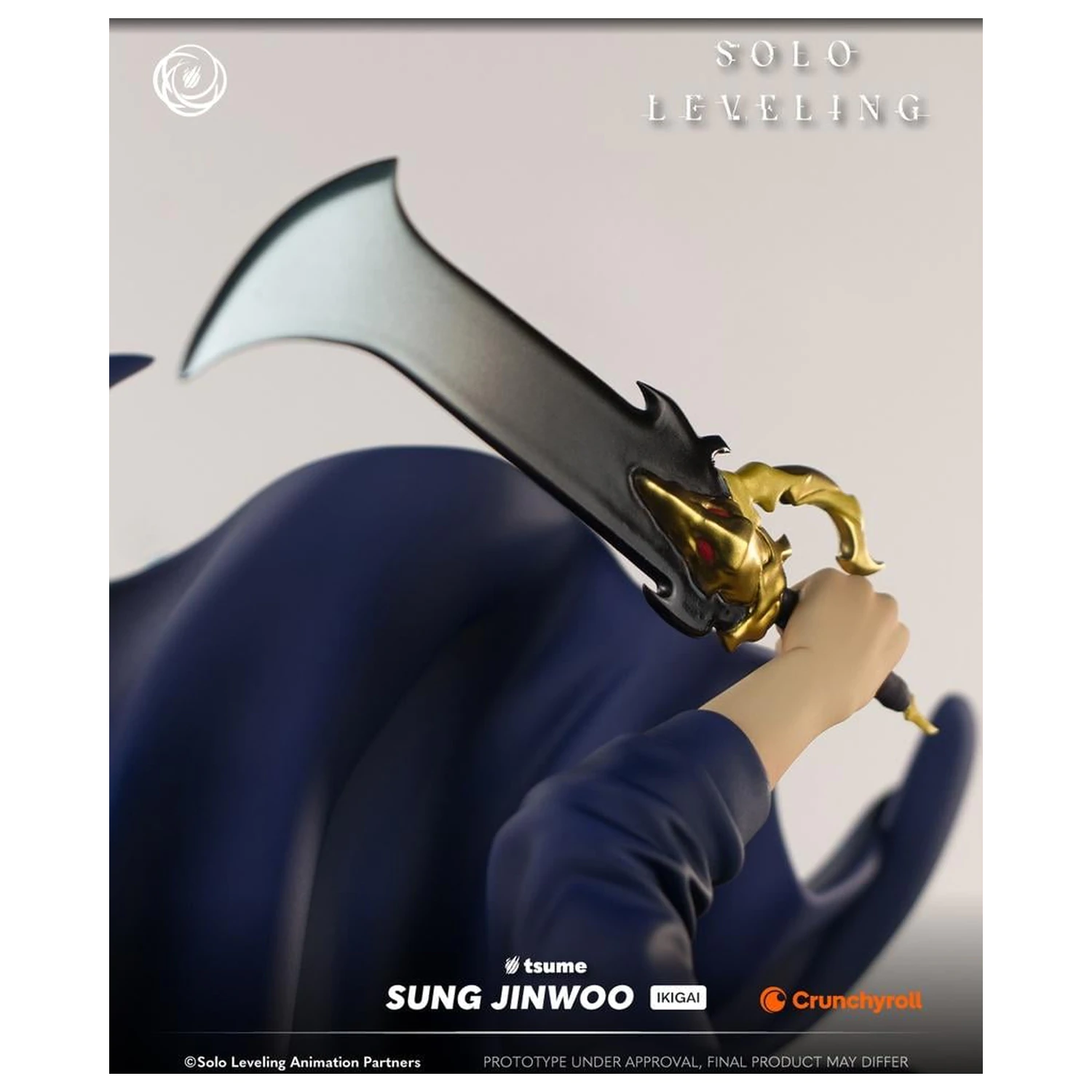 Statuia Solo Leveling Sung Jinwoo Ikigai 1/6 De Tsume 44cm poza produsului