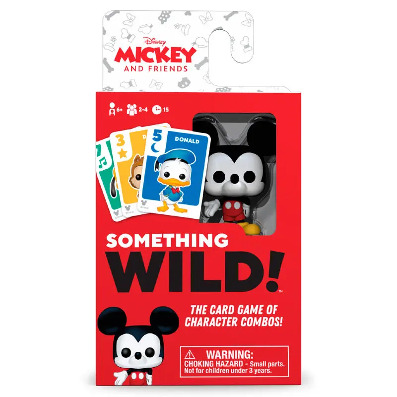 Something Wild Card Game Disney Mickey and Friends Limba franceza / engleza poza produsului