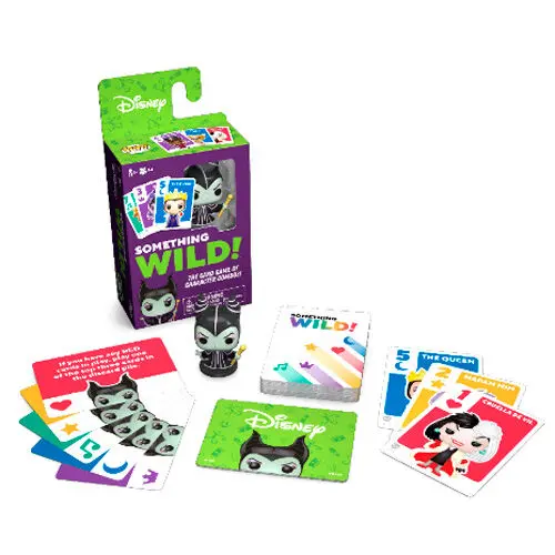 Something Wild Card Game Disney Villanas German / Spanish / Italian Joc de cărți poza produsului