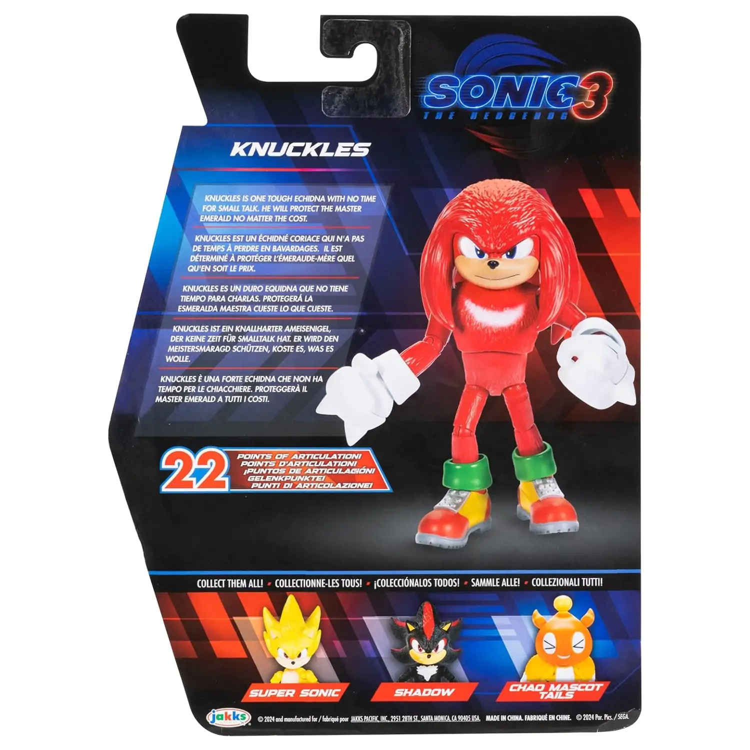 Figurină Sonic 3 - Knuckles poza produsului