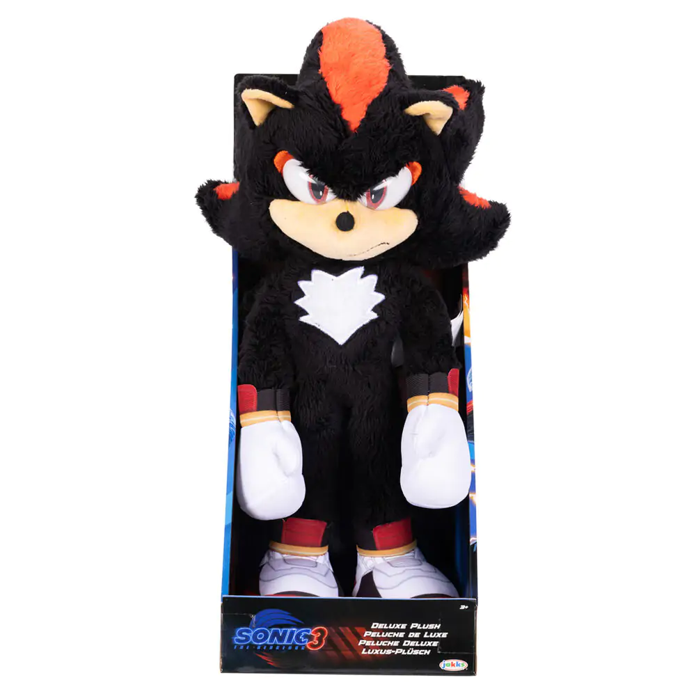 Jucărie de pluș Sonic 3 Shadow Deluxe 32cm poza produsului