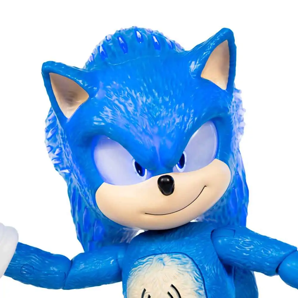 Sonic 3 The Movie figurina interactiva Sonic de 35cm poza produsului