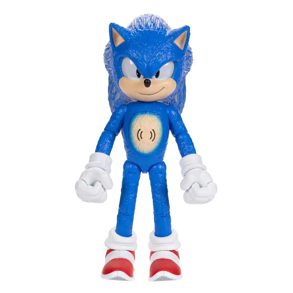 Sonic 3 The Movie figurina interactiva Sonic de 35cm poza produsului