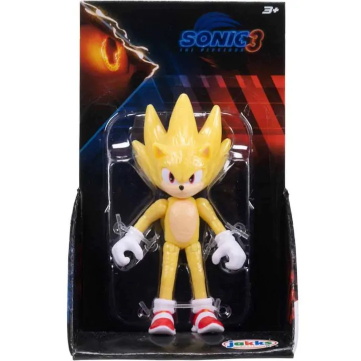 Sonic 3 The Movie Super Sonic figurina 7cm poza produsului