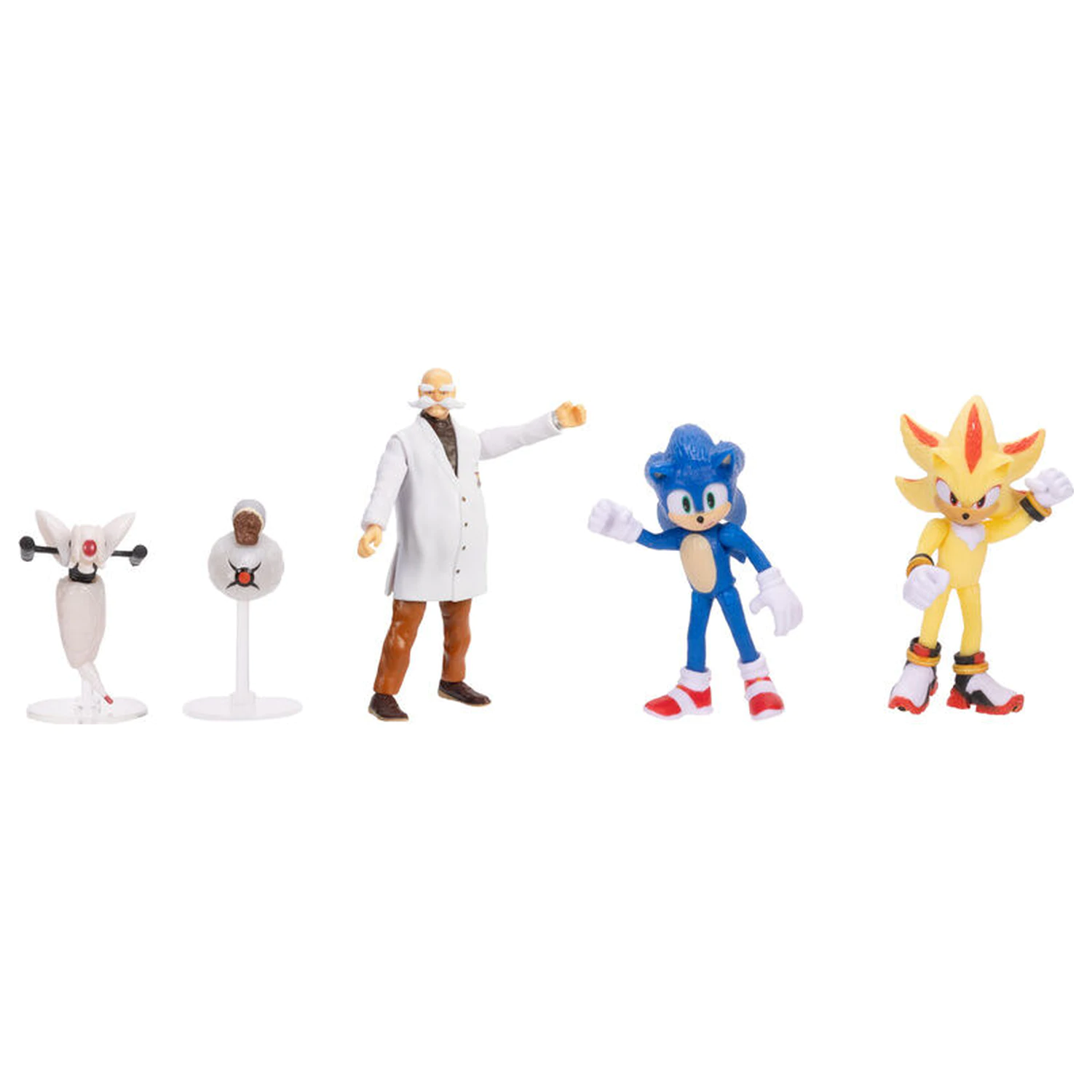 Sonic 3 wave 3 pachet cu 5 figurine 6cm poza produsului