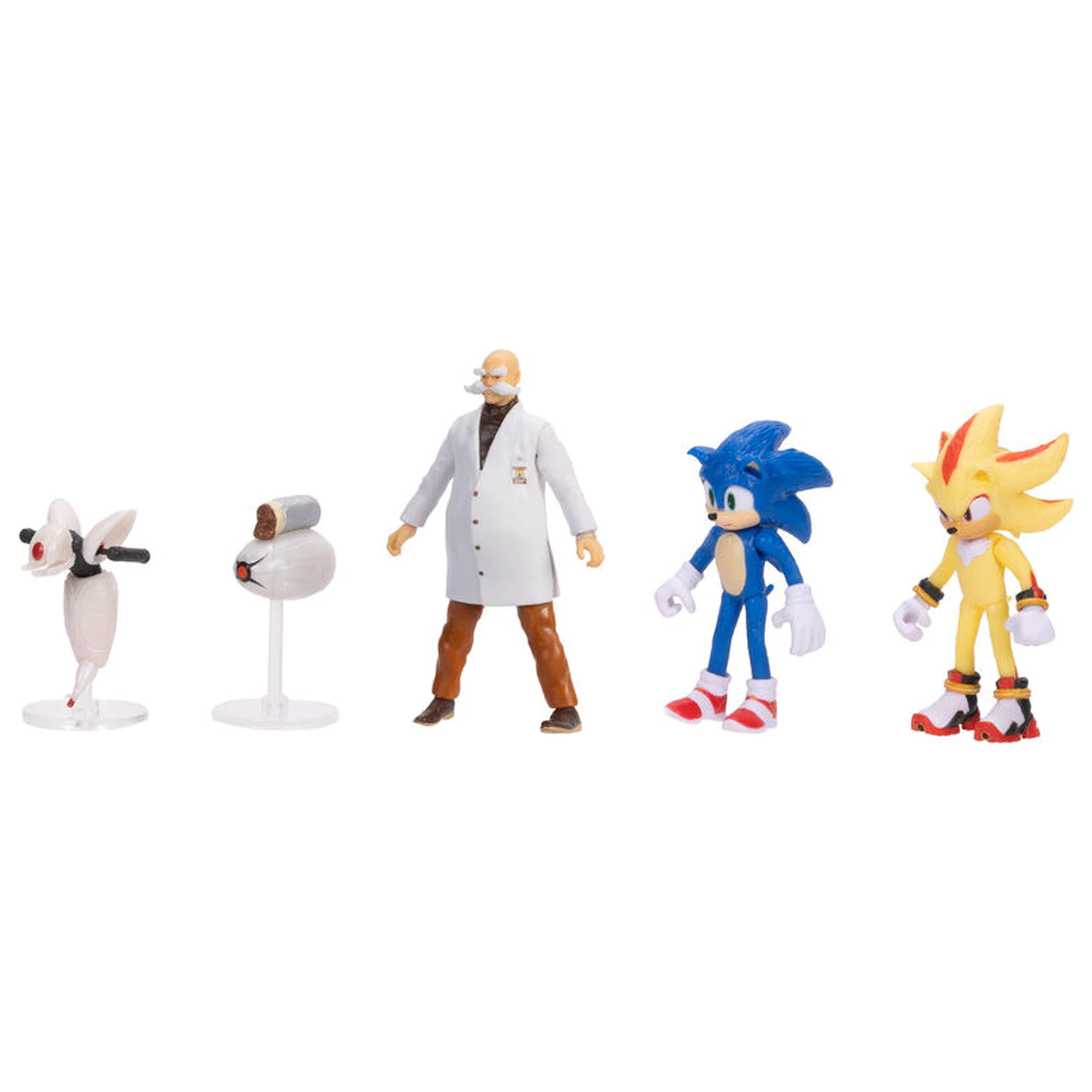 Sonic 3 wave 3 pachet cu 5 figurine 6cm poza produsului