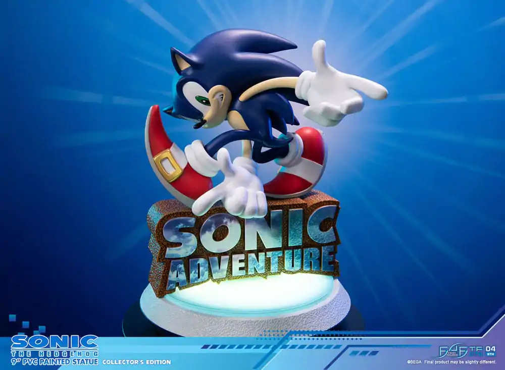 Statuie PVC Sonic Adventure Sonic the Hedgehog Collector's Edition 23 cm poza produsului