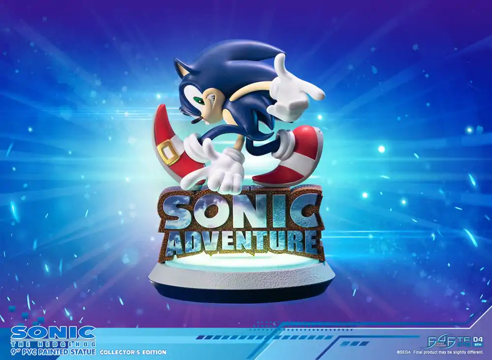 Statuie PVC Sonic Adventure Sonic the Hedgehog Collector's Edition 23 cm poza produsului