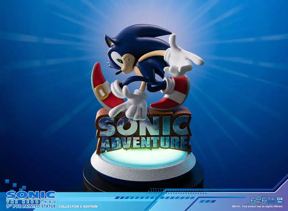 Statuie PVC Sonic Adventure Sonic the Hedgehog Collector's Edition 23 cm poza produsului