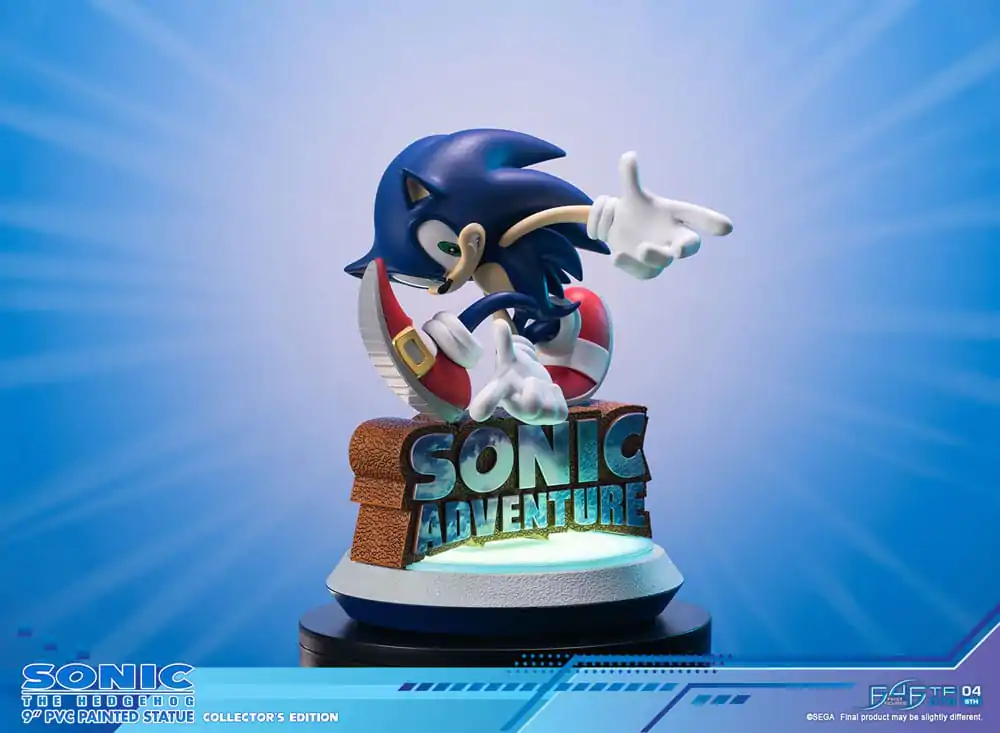 Statuie PVC Sonic Adventure Sonic the Hedgehog Collector's Edition 23 cm poza produsului