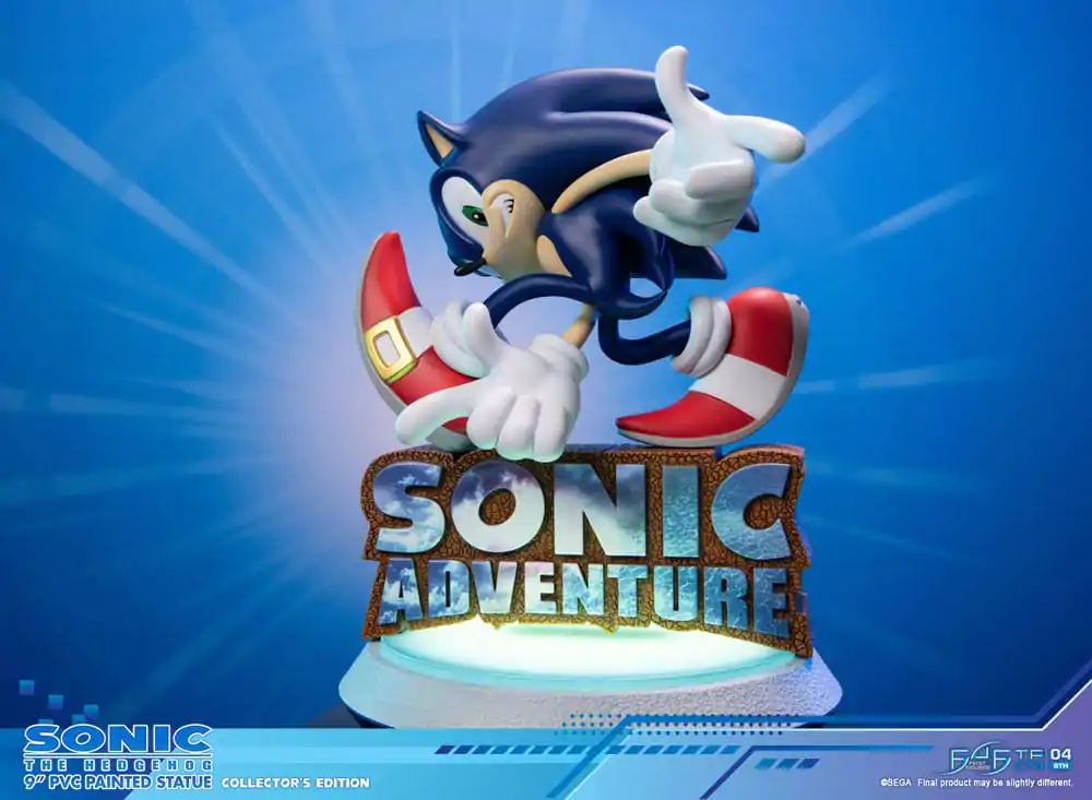 Statuie PVC Sonic Adventure Sonic the Hedgehog Collector's Edition 23 cm poza produsului