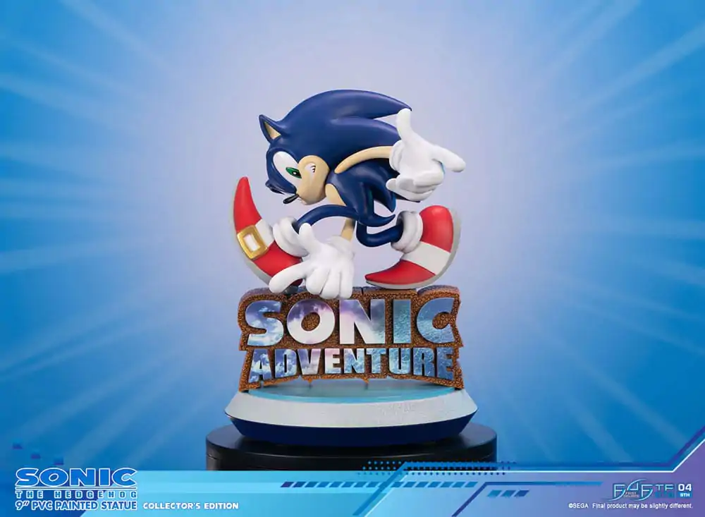 Statuie PVC Sonic Adventure Sonic the Hedgehog Collector's Edition 23 cm poza produsului