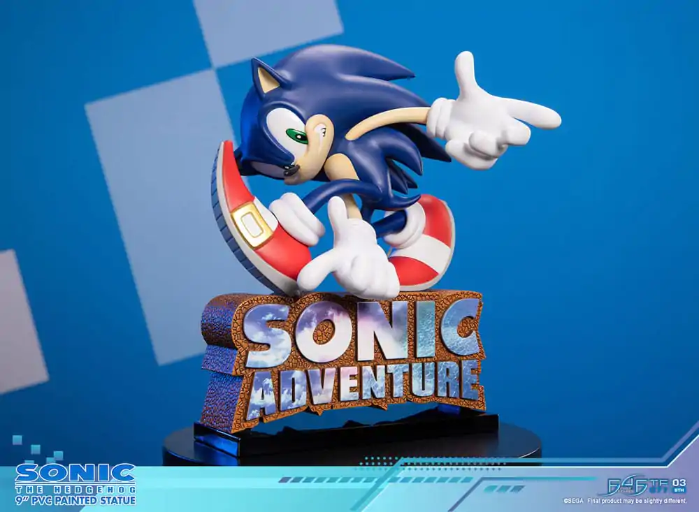 Statuie PVC Sonic Adventure Sonic the Hedgehog Standard Edition 21 cm poza produsului