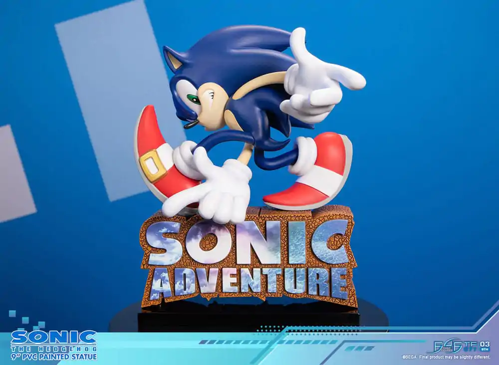 Statuie PVC Sonic Adventure Sonic the Hedgehog Standard Edition 21 cm poza produsului