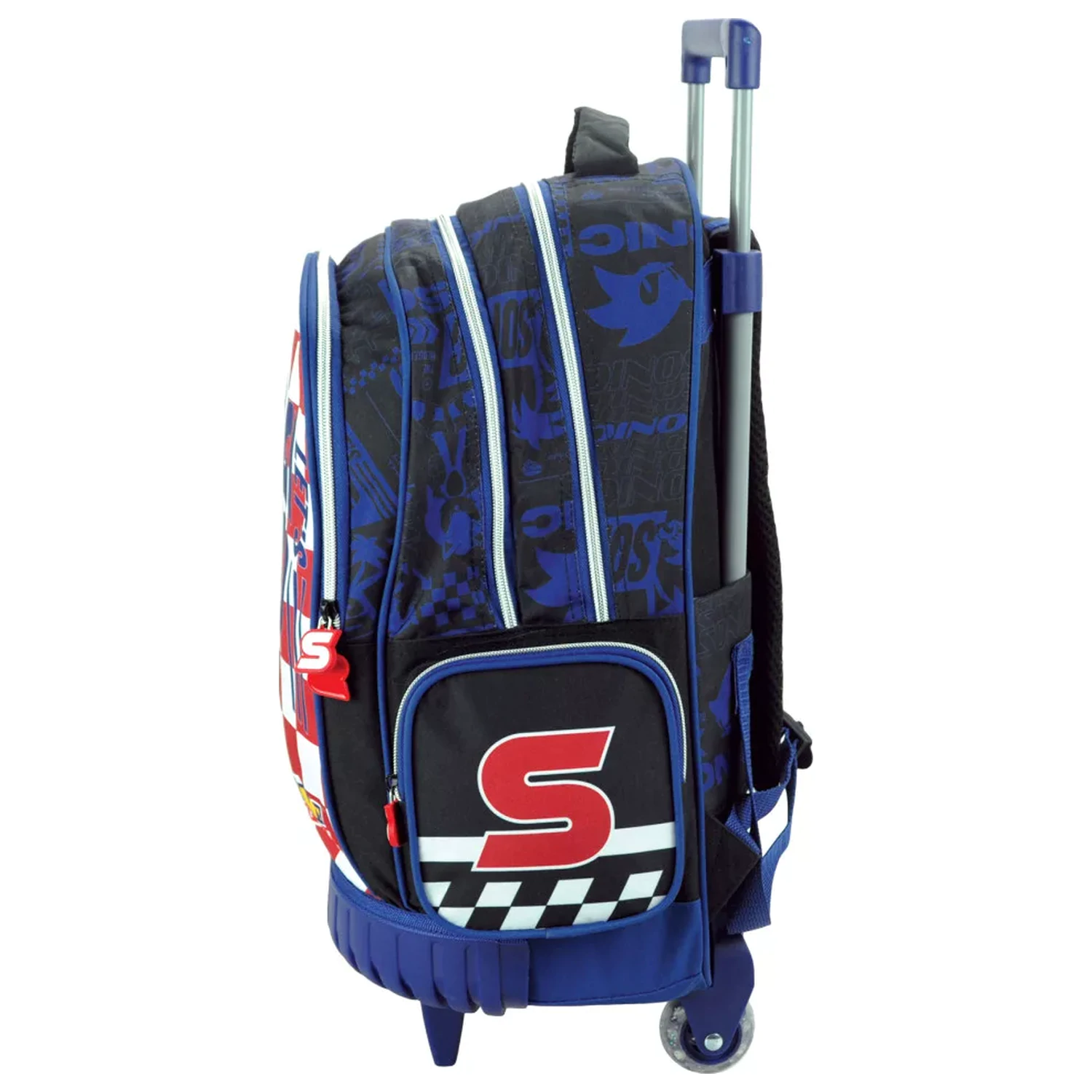 Sonic Champion Racer Premium ghiozdan rulant, Bag 42 cm poza produsului