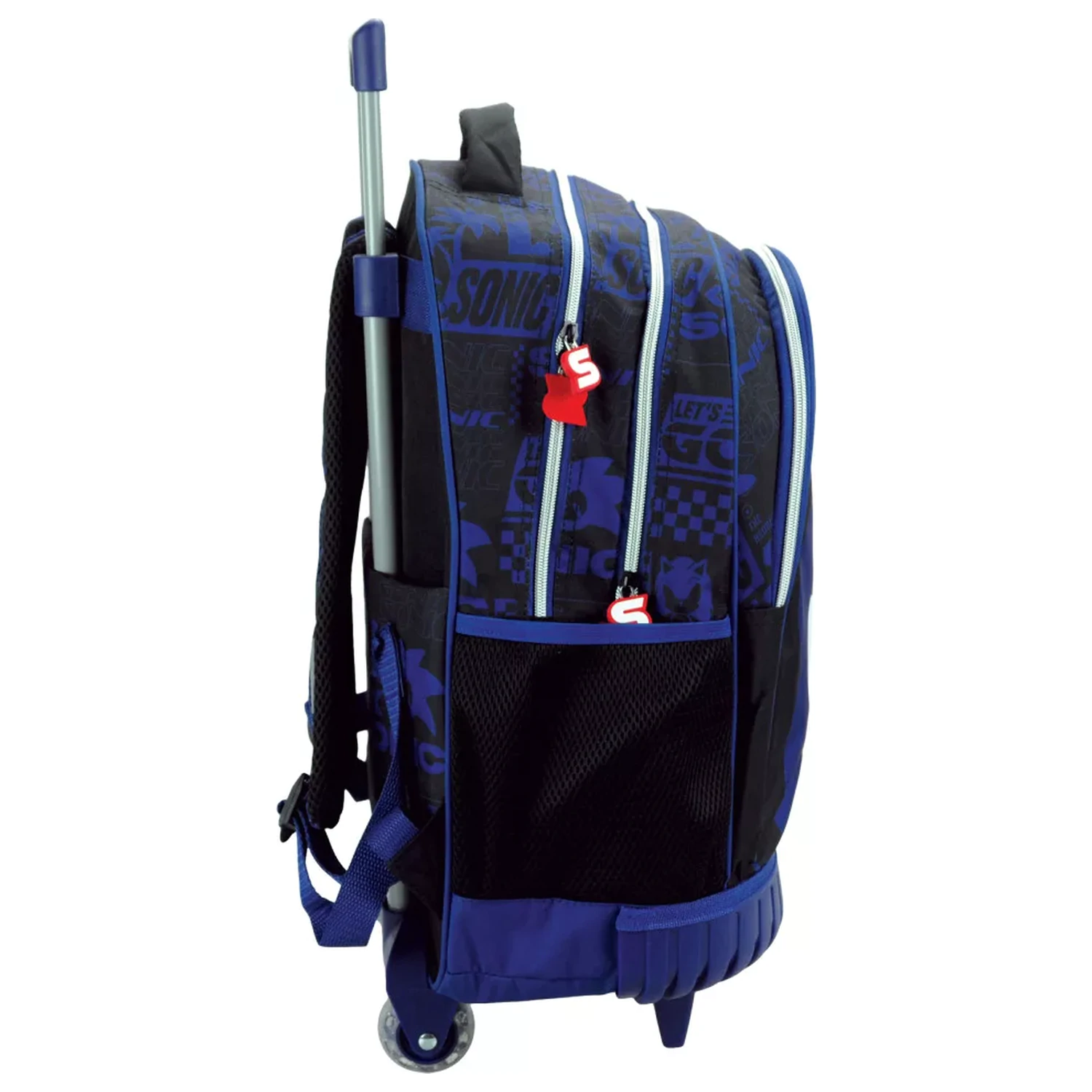 Sonic Champion Racer Premium ghiozdan rulant, Bag 42 cm poza produsului