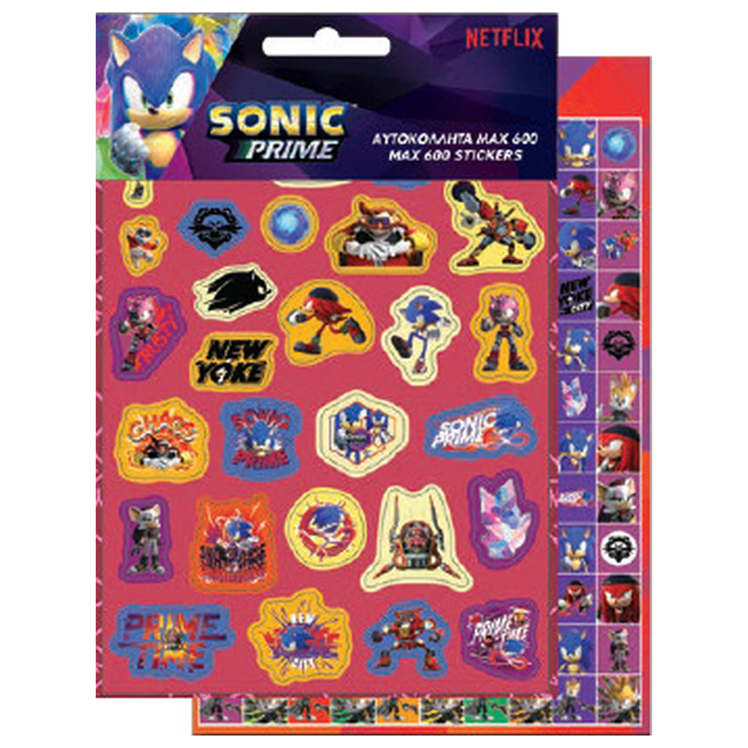 Sonic Chaos set de autocolante de 600 de piese poza produsului