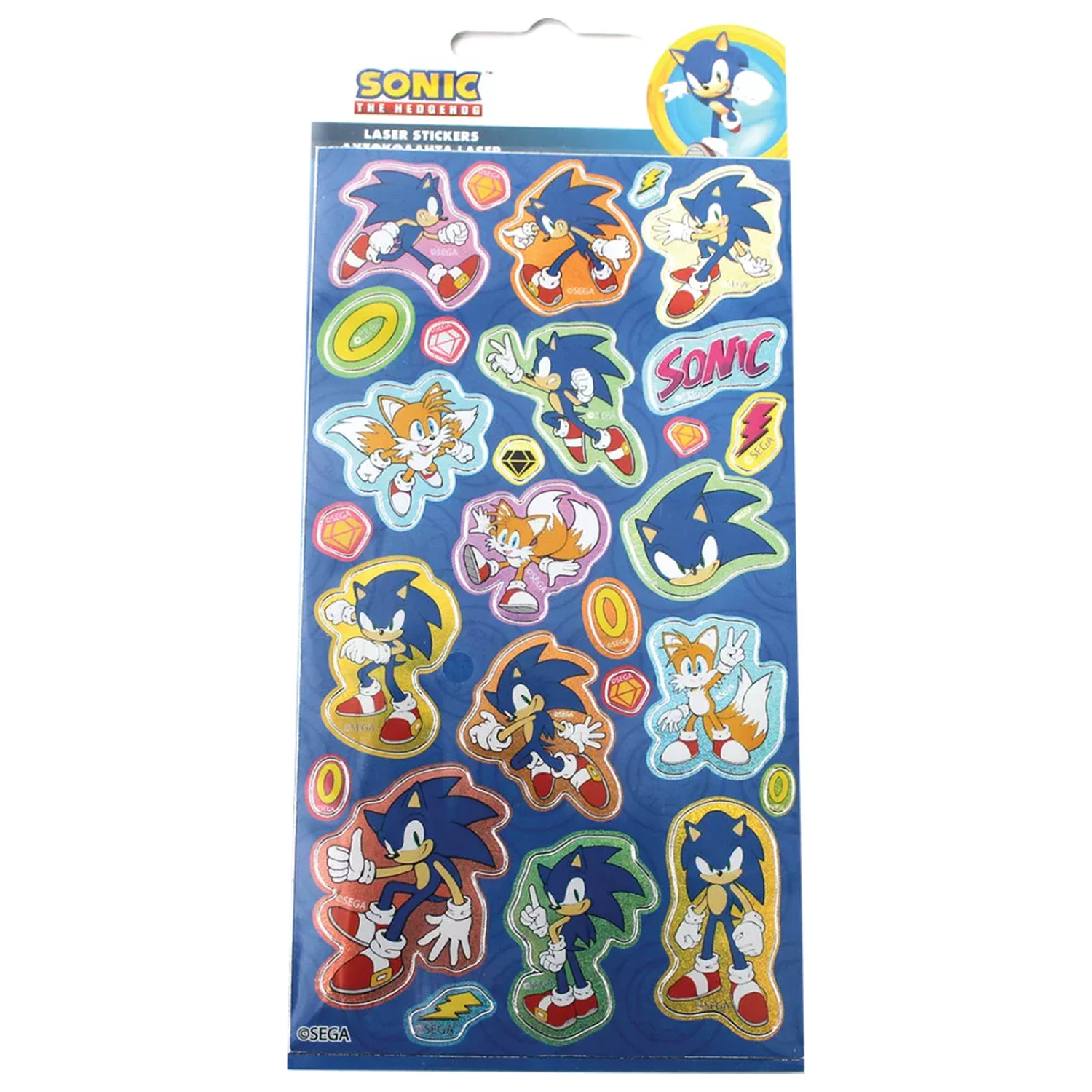 Sonic Diamond Holographic Set de stickere (autocolante) poza produsului