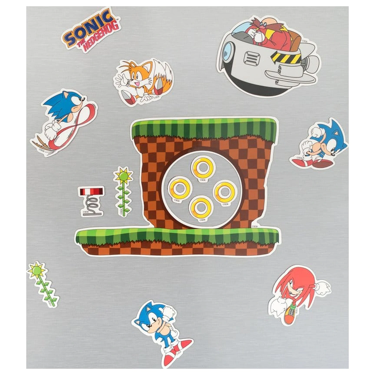 Sonic Die-Cut Magnet Set poza produsului