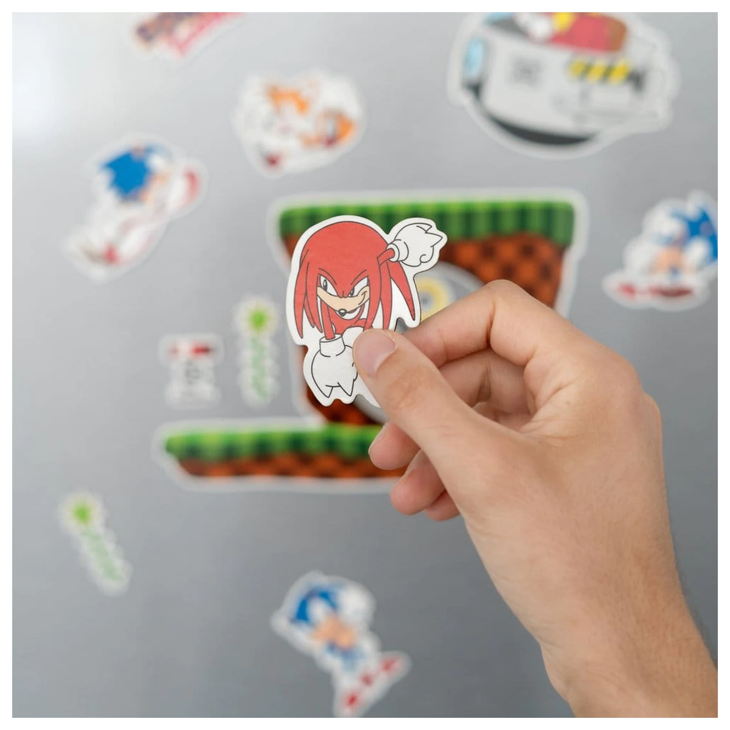 Sonic Die-Cut Magnet Set poza produsului