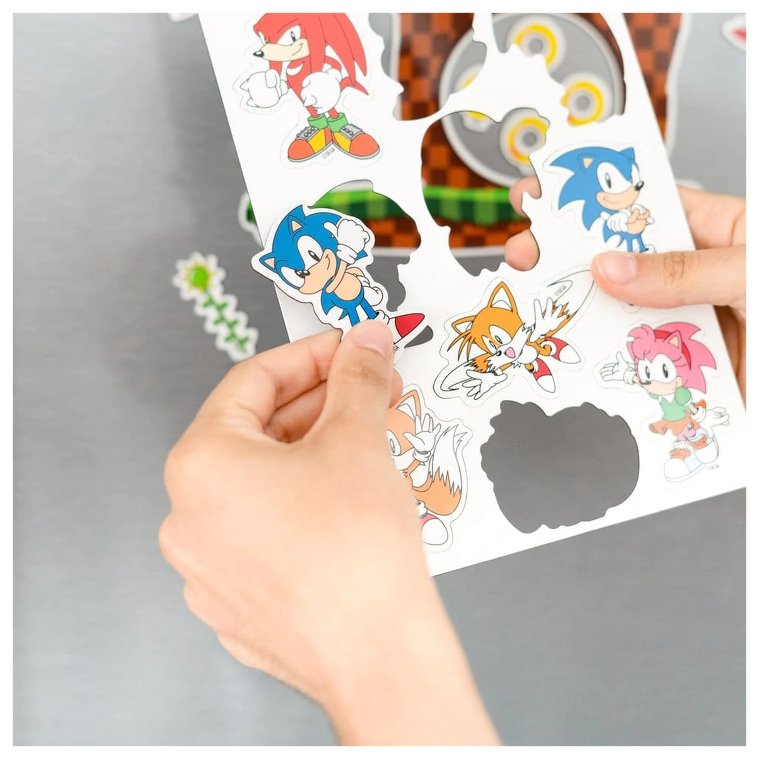 Sonic Die-Cut Magnet Set poza produsului