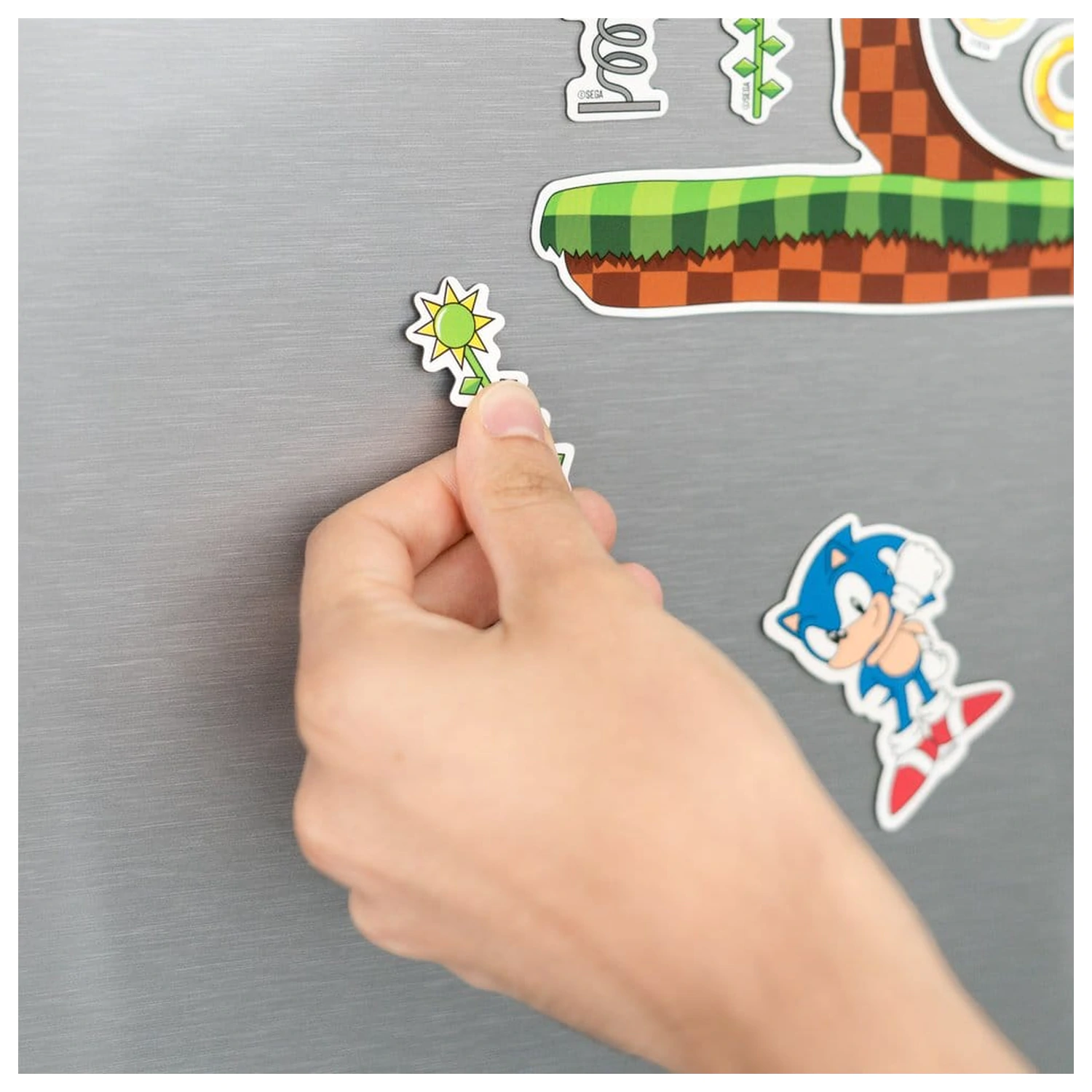 Sonic Die-Cut Magnet Set poza produsului