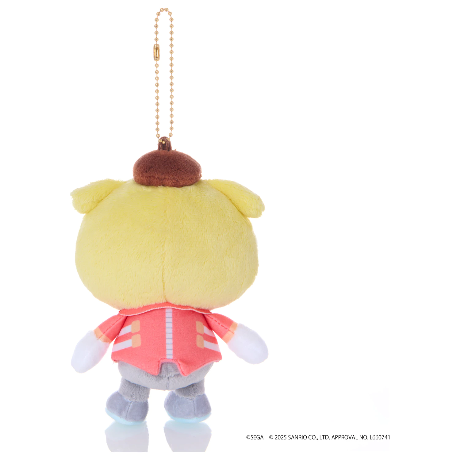 Sonic & Friends x Sanrio Dr. Eggman x P25pxompurin Maskota Plus 8 cm poza produsului