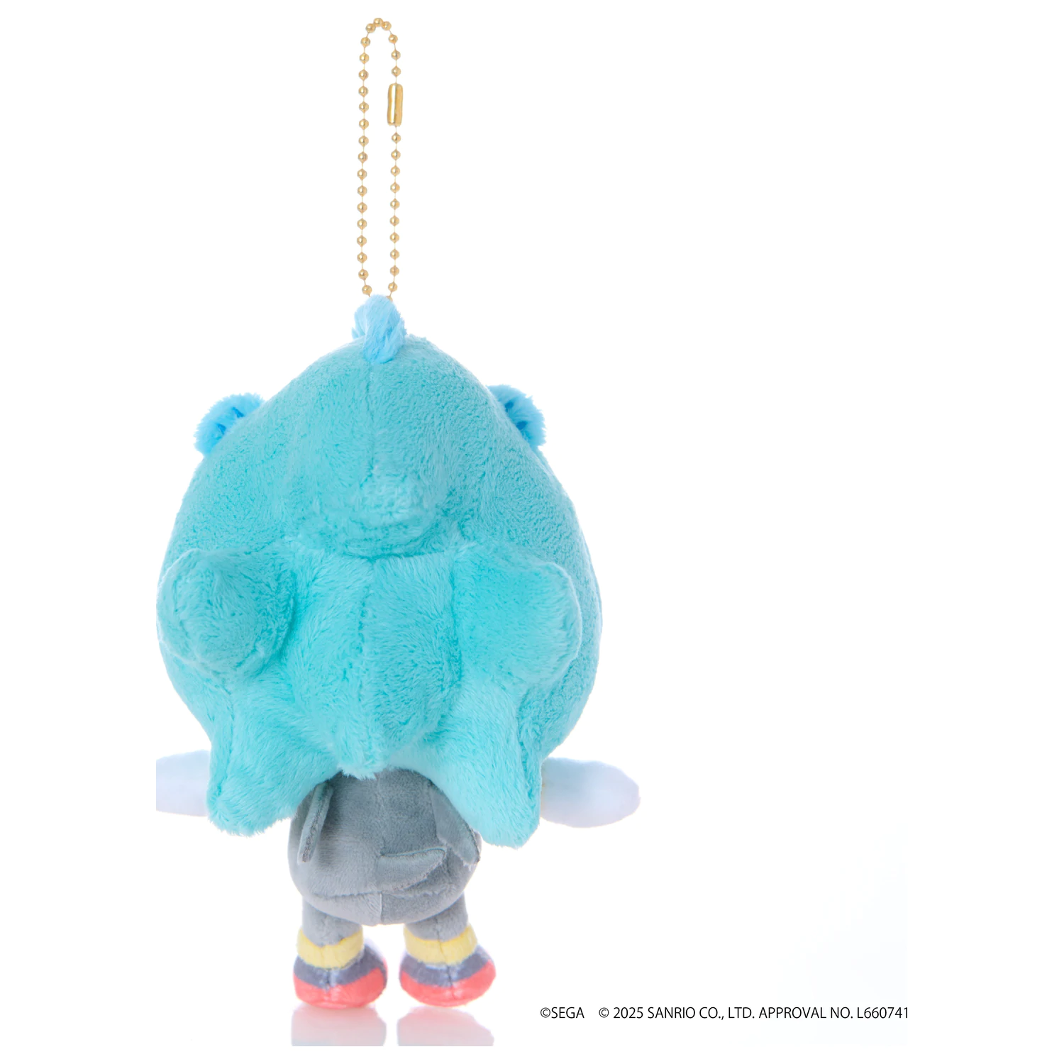 Sonic & Friends X Sanrio Shadow X Hangyodon Maskota de pluș 8cm poza produsului